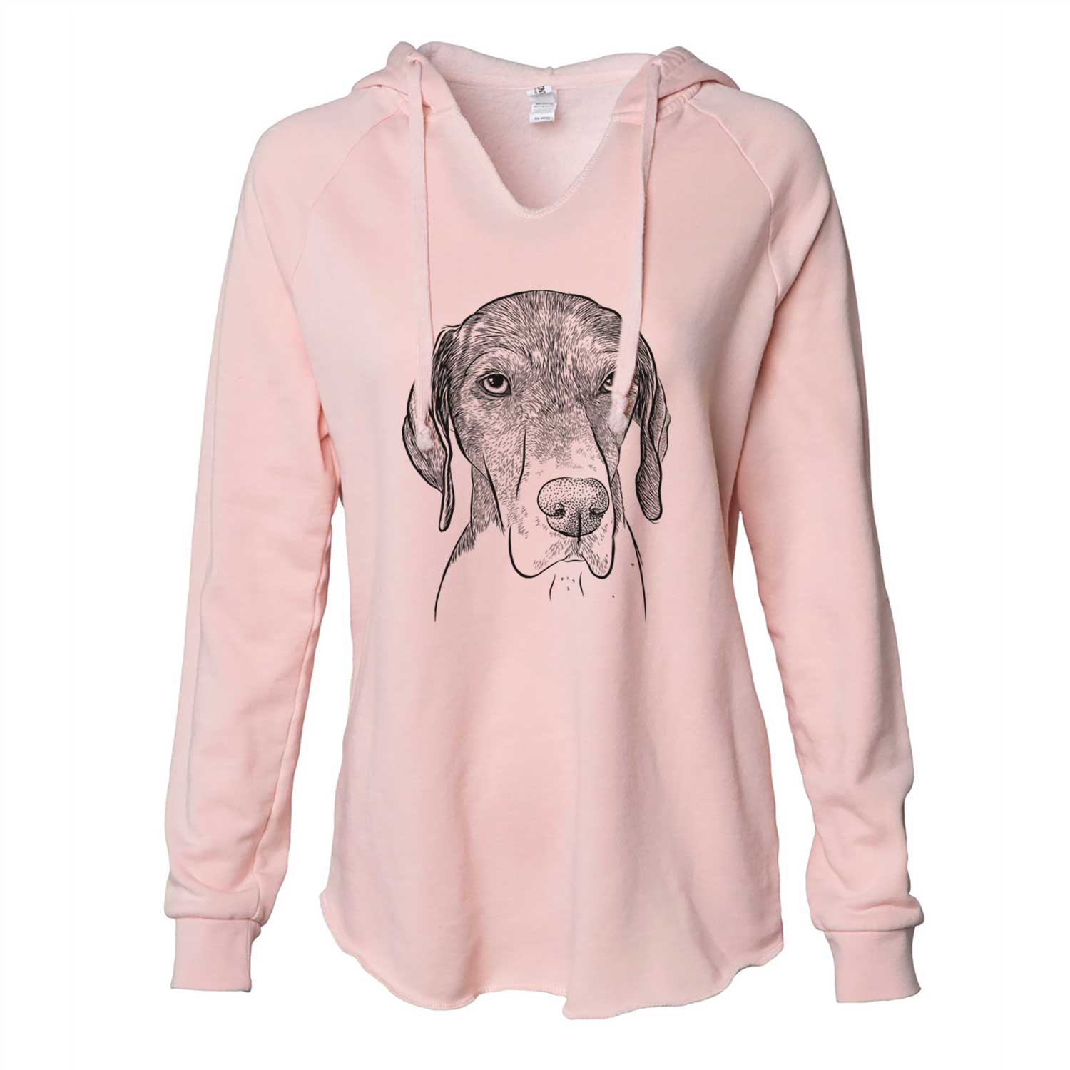 Bohdi the German Shorthaired Pointer - Cali Wave Hooded Sweatshirt