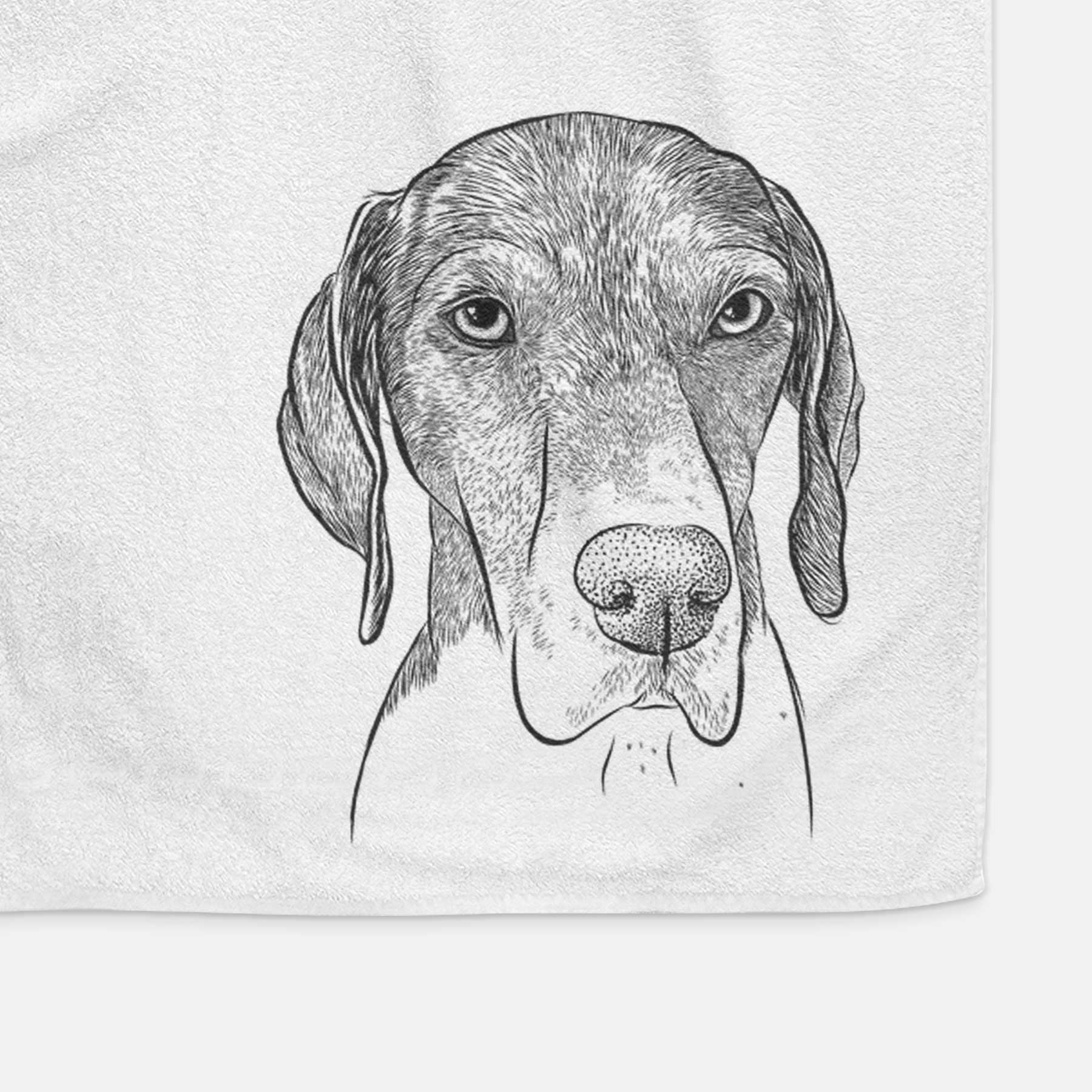 Bohdi the German Shorthaired Pointer Decorative Hand Towel