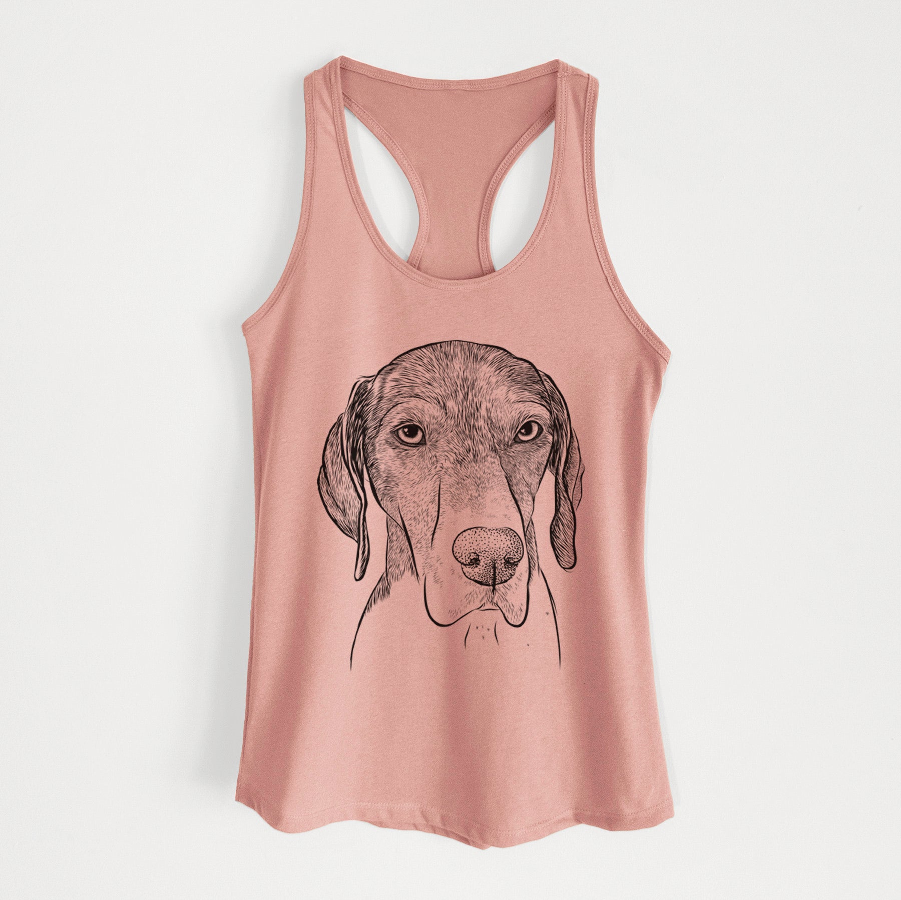 Bohdi the German Shorthaired Pointer - Women's Racerback Tanktop