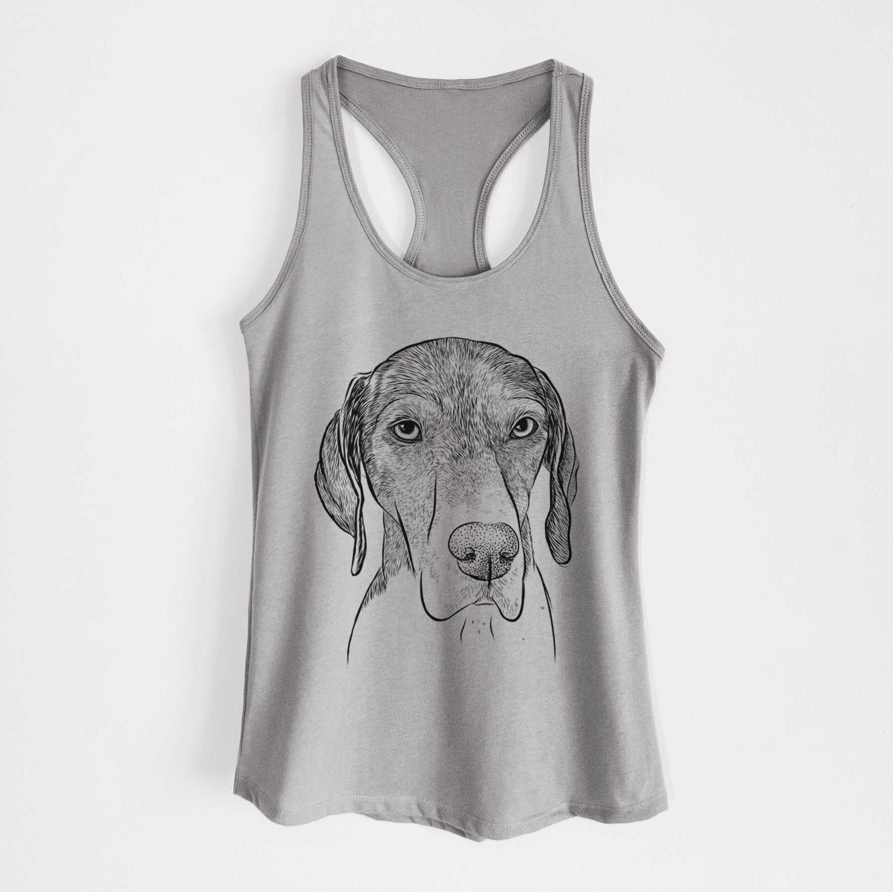 Bohdi the German Shorthaired Pointer - Women's Racerback Tanktop