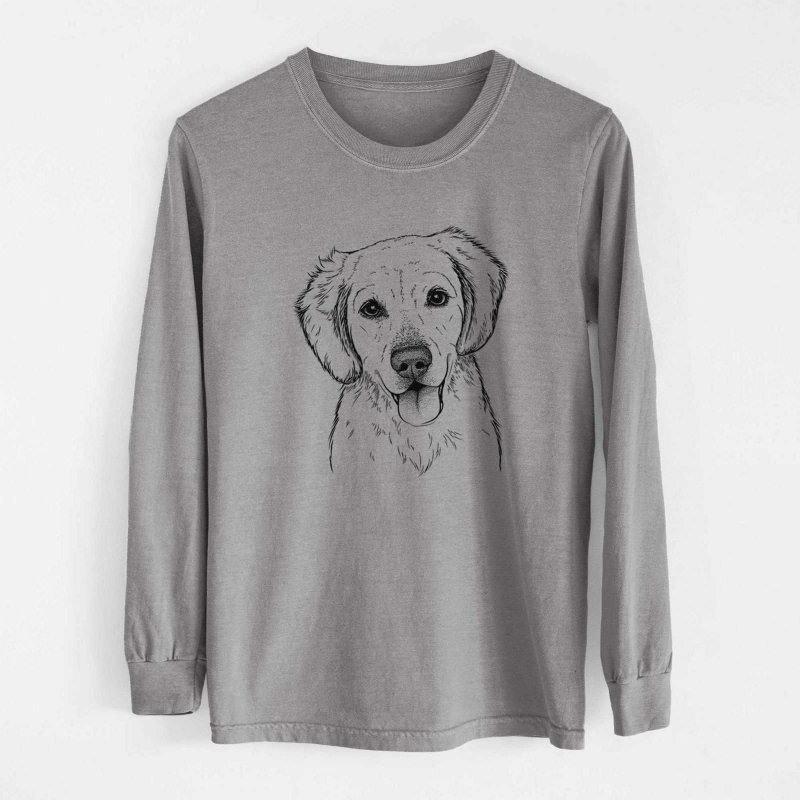 Bare Bojo the Golden Retriever - Heavyweight 100% Cotton Long Sleeve