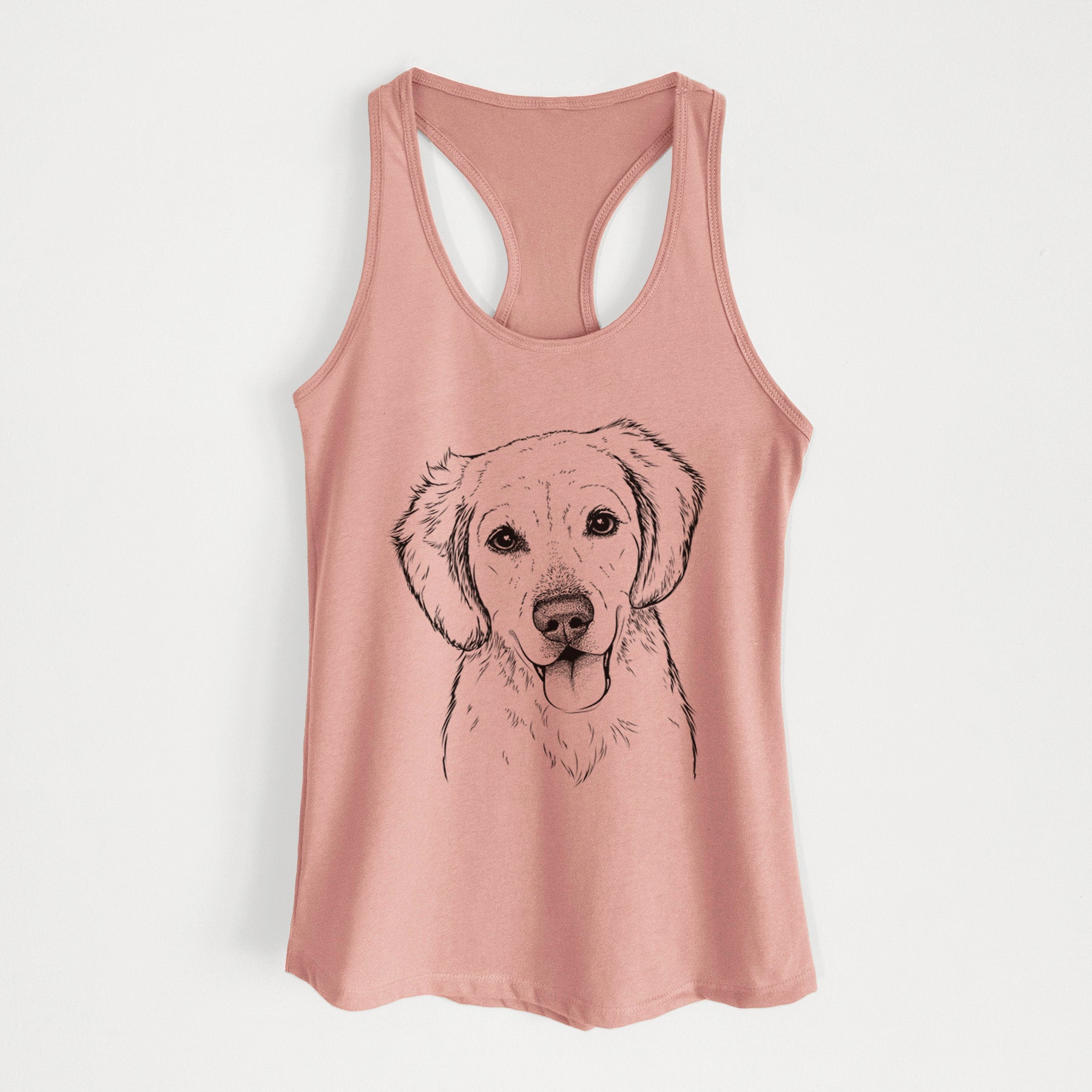 Bojo the Golden Retriever - Women's Racerback Tanktop