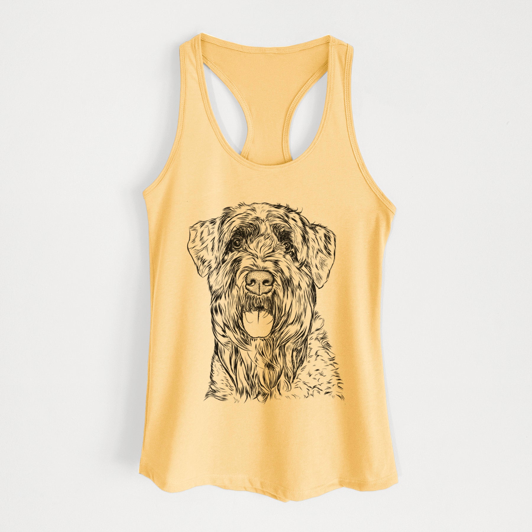 Bonnie the Bouvier Des Flandres - Women's Racerback Tanktop