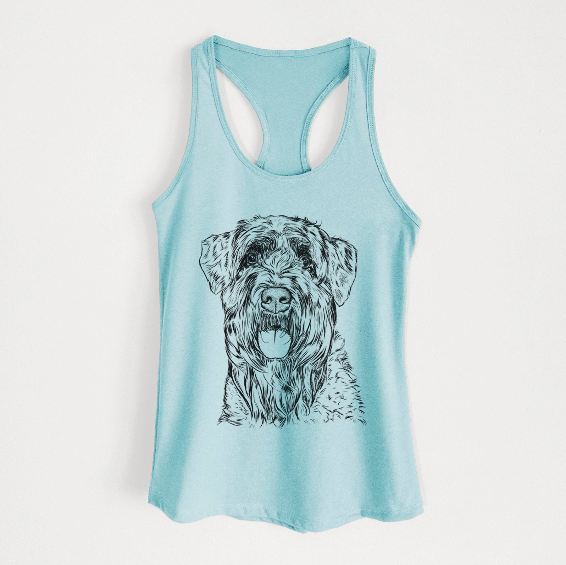 Bonnie the Bouvier Des Flandres - Women's Racerback Tanktop