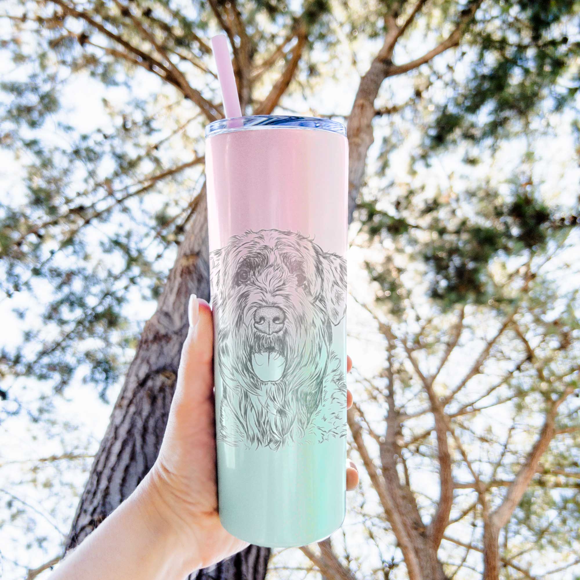 Bonnie the Bouvier Des Flandres - 20oz Skinny Tumbler