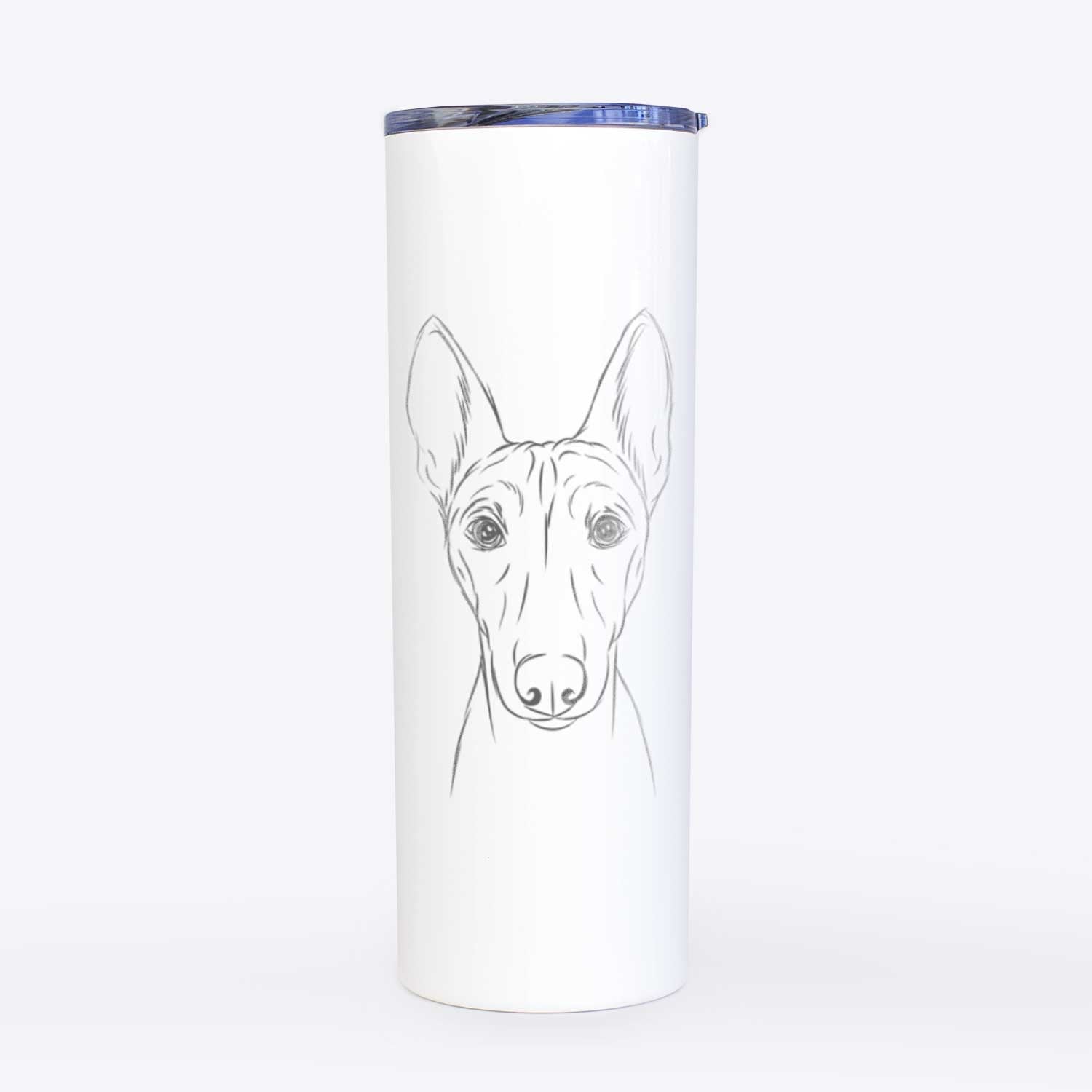 Bonsai the Basenji - 20oz Skinny Tumbler