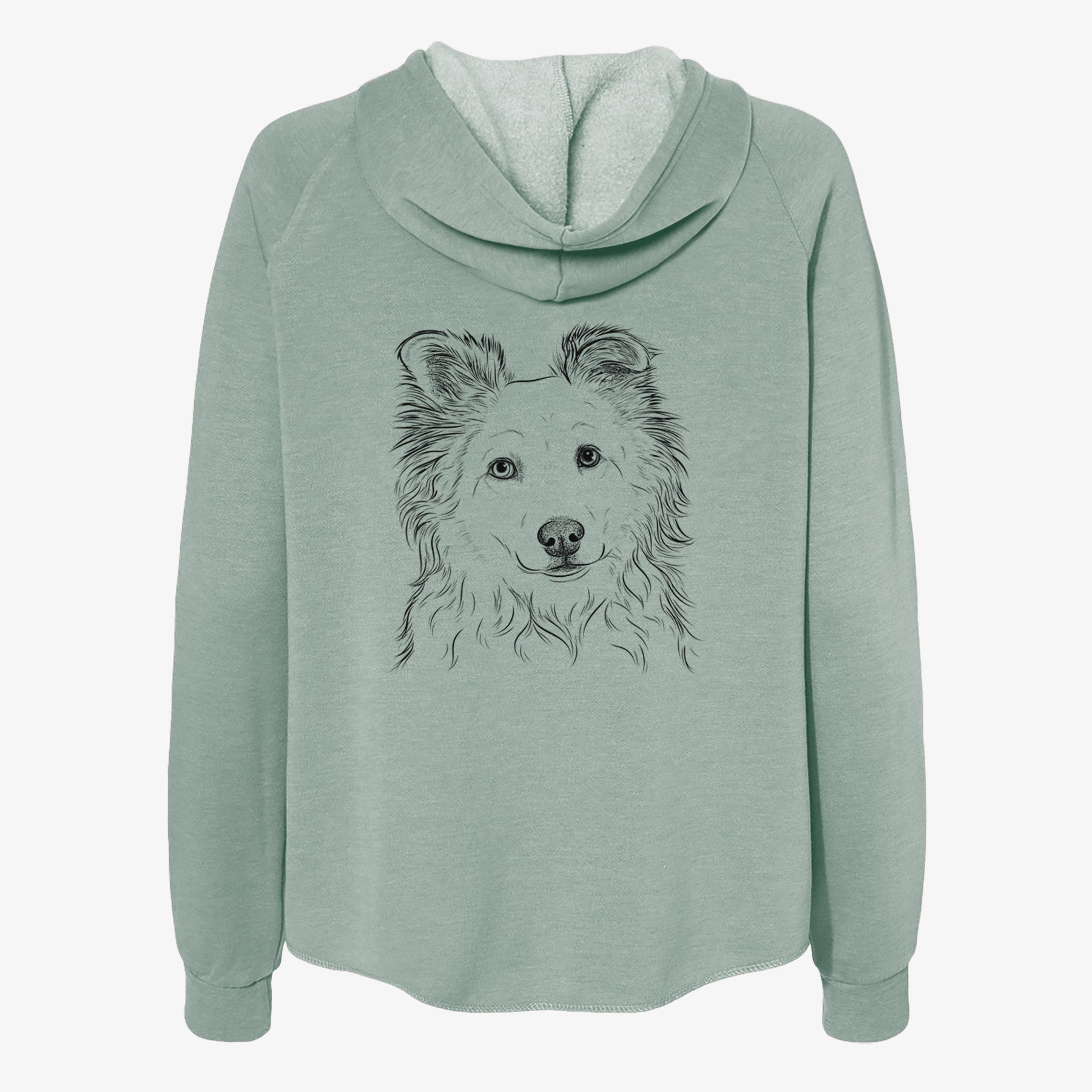 Bonsai the Mixed Breed - Women's Cali Wave Zip-Up Sweatshirt
