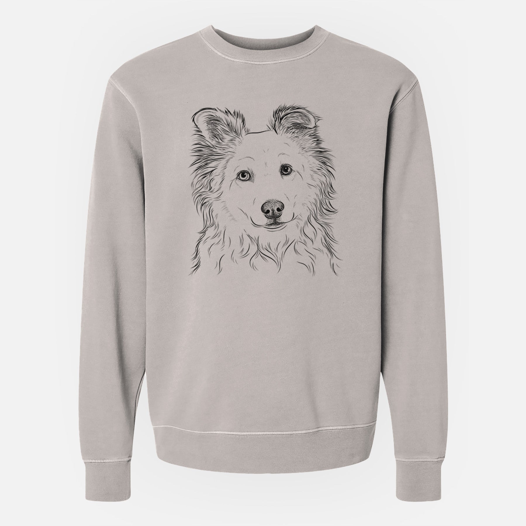 Bare Bonsai the Mixed Breed - Unisex Pigment Dyed Crew Sweatshirt