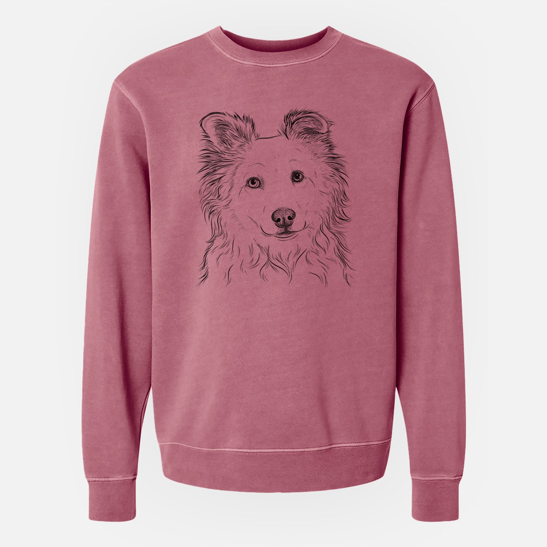 Bare Bonsai the Mixed Breed - Unisex Pigment Dyed Crew Sweatshirt