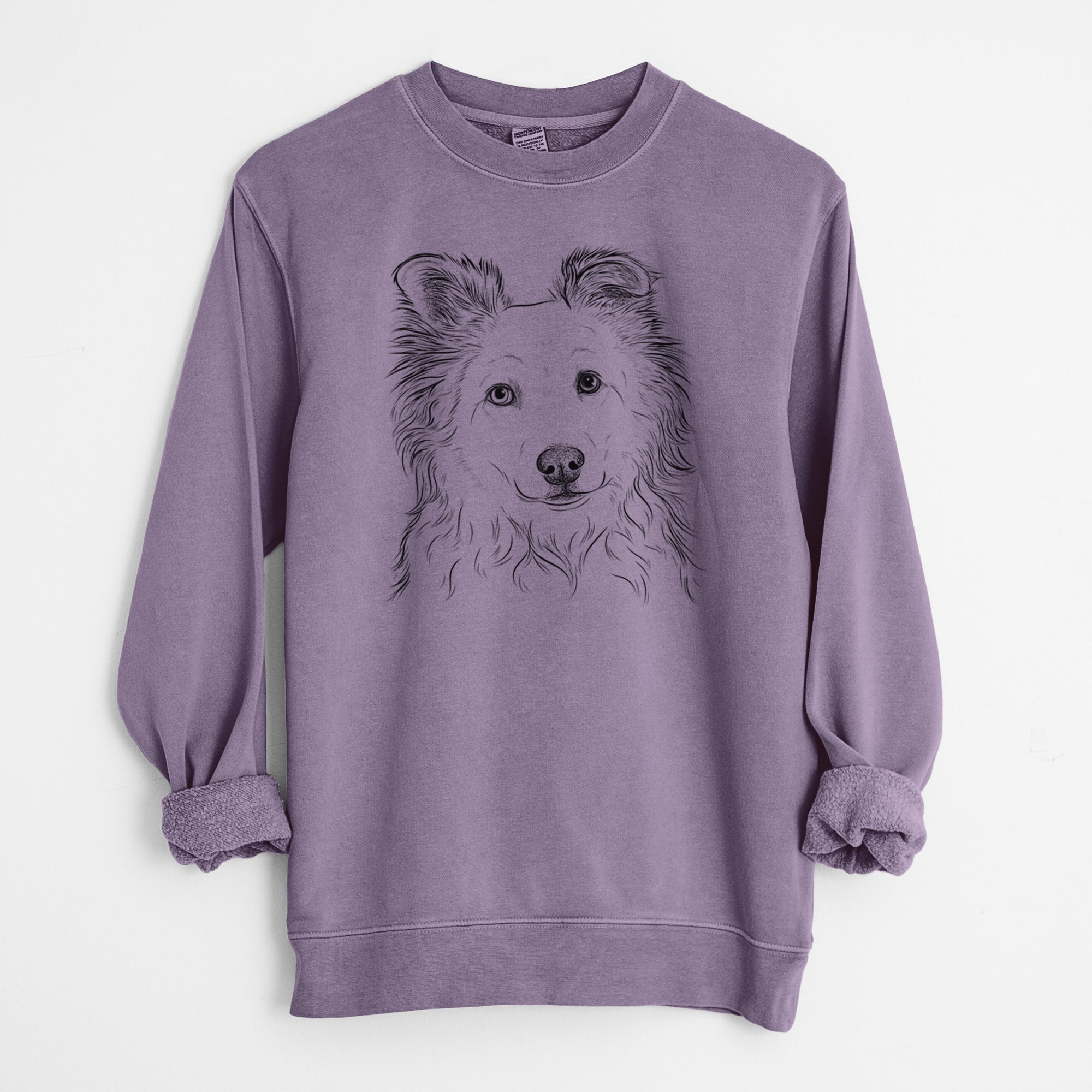 Bare Bonsai the Mixed Breed - Unisex Pigment Dyed Crew Sweatshirt