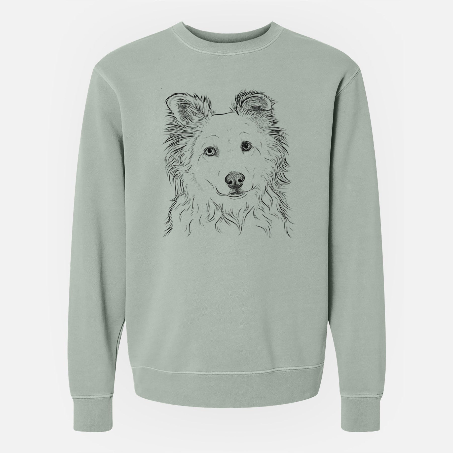 Bare Bonsai the Mixed Breed - Unisex Pigment Dyed Crew Sweatshirt