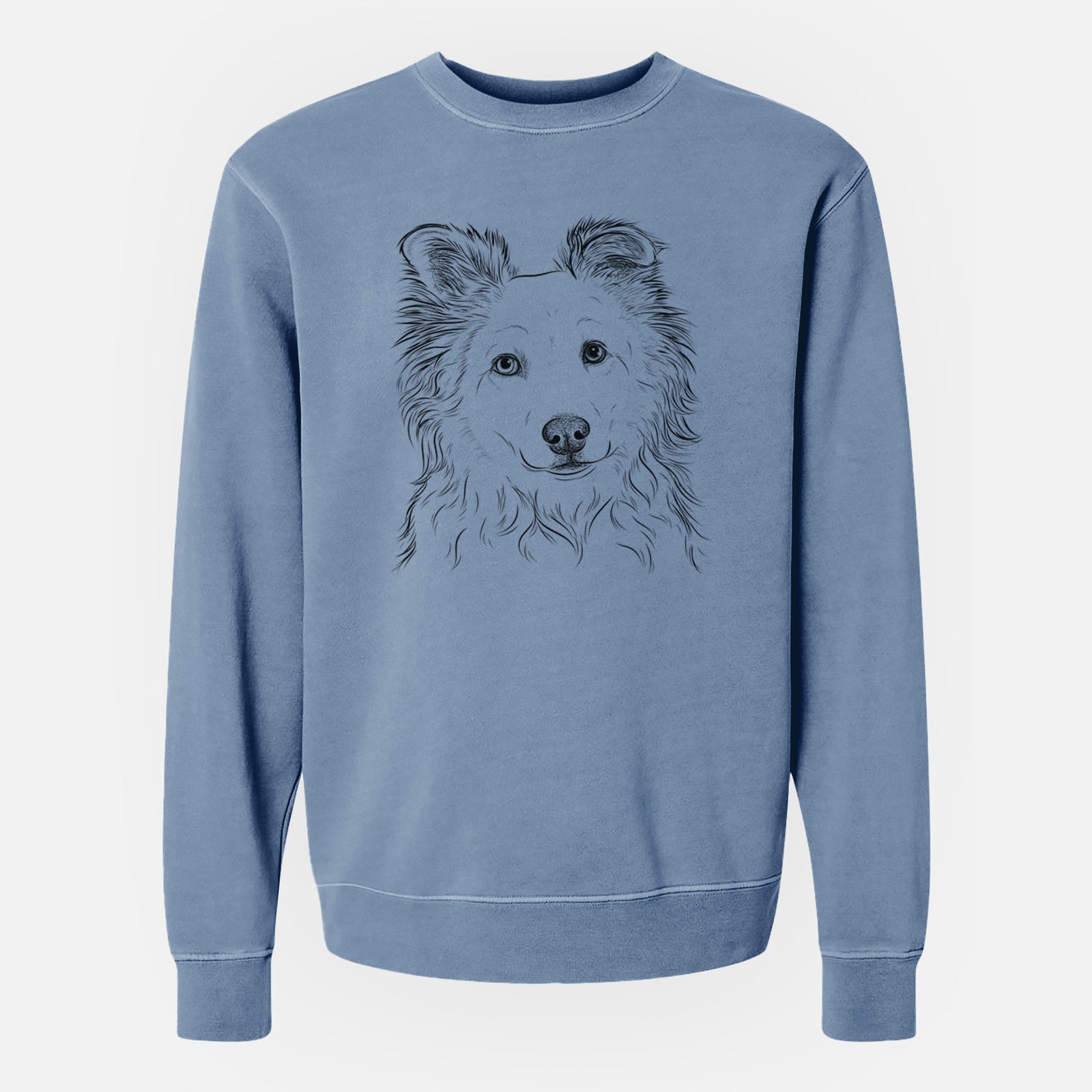 Bare Bonsai the Mixed Breed - Unisex Pigment Dyed Crew Sweatshirt