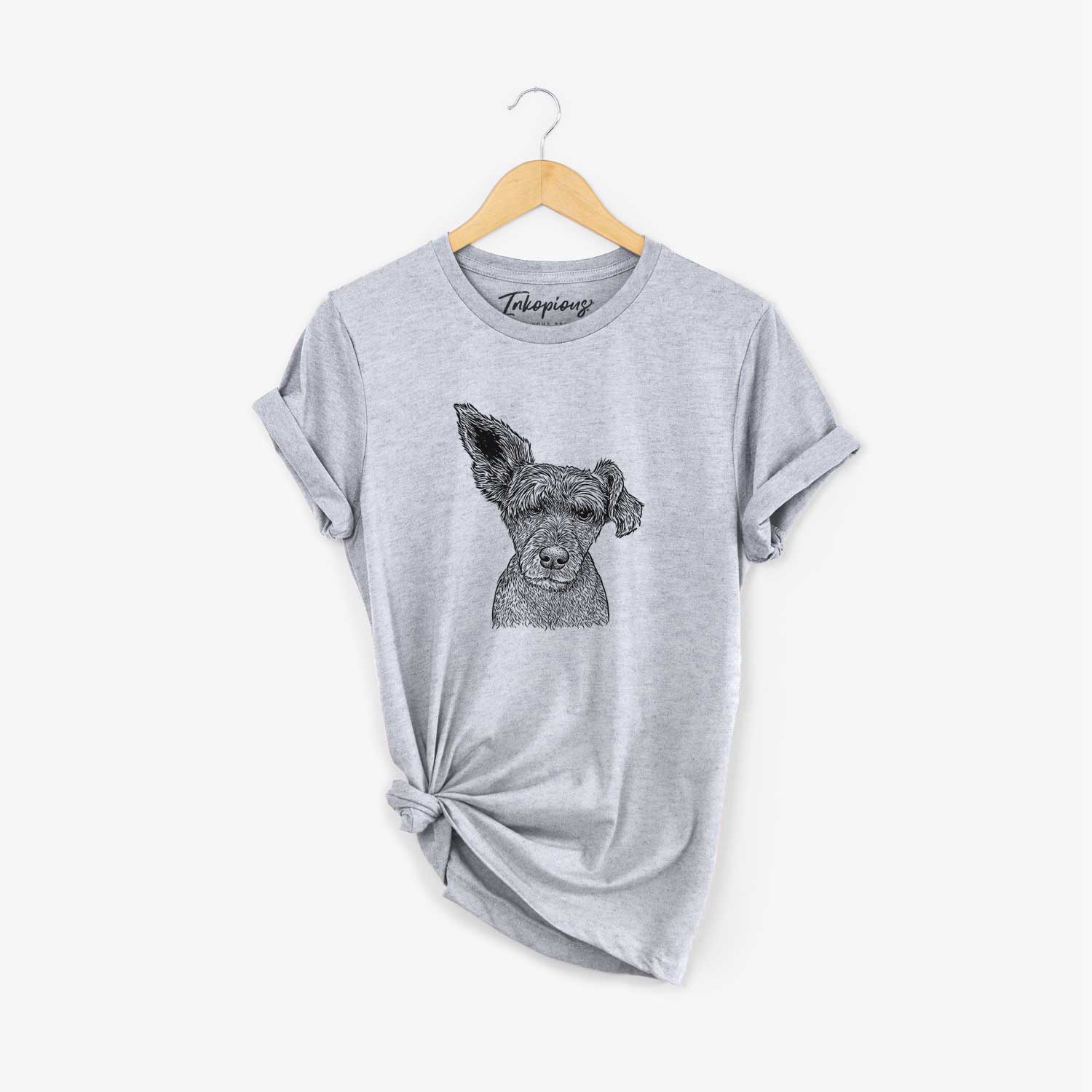 Bare Boodles the Schnauzer Mix - Unisex Crewneck