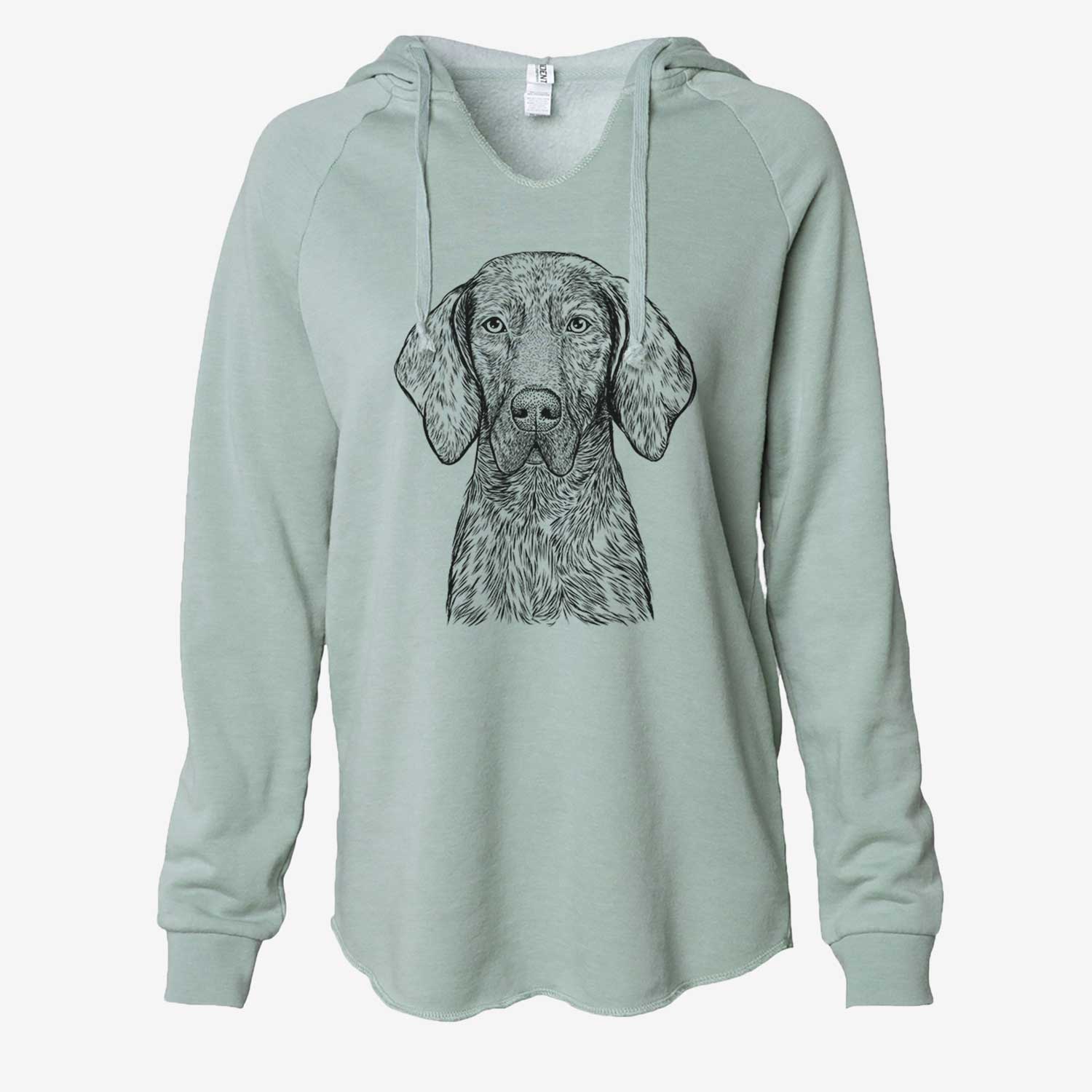 Boone the Plott Hound - Cali Wave Hooded Sweatshirt