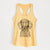 Boone the Plott Hound - Women's Racerback Tanktop