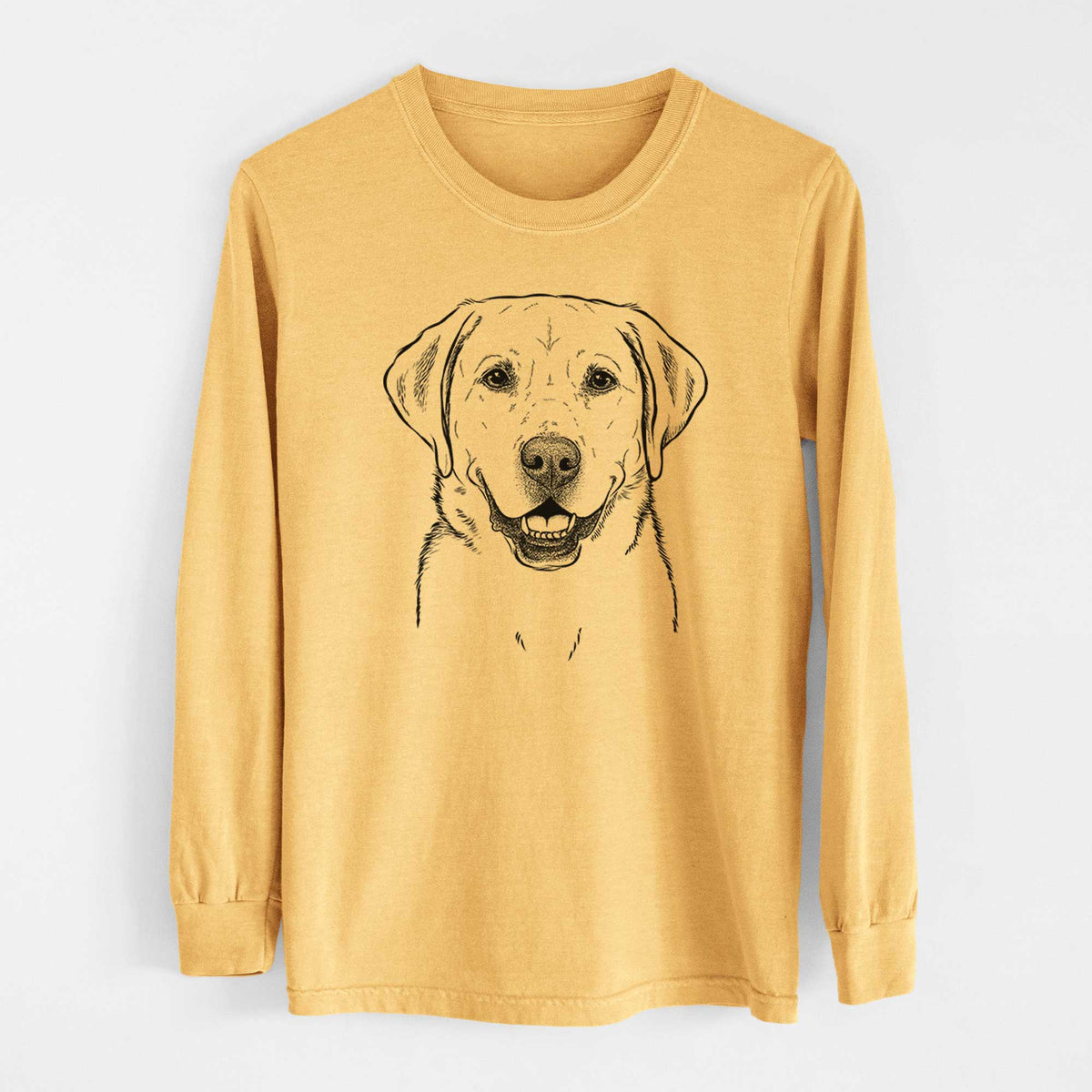 Bare Booney the Labrador Retriever - Heavyweight 100% Cotton Long Sleeve
