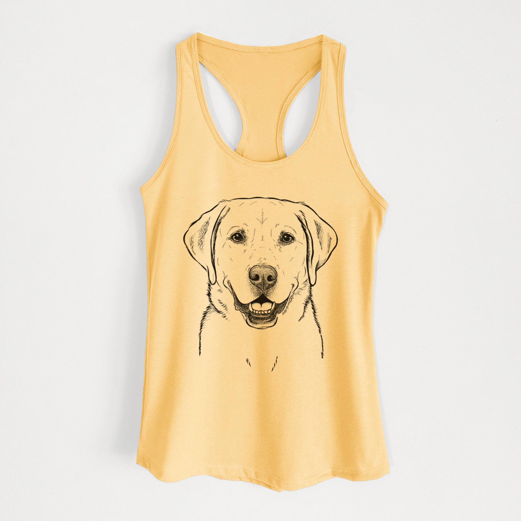 Booney the Labrador Retriever - Women's Racerback Tanktop