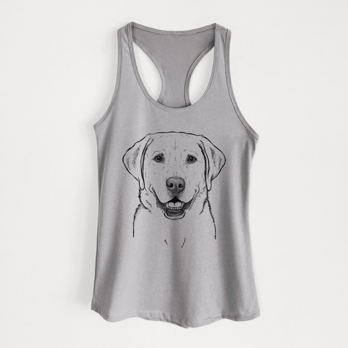 Booney the Labrador Retriever - Women&#39;s Racerback Tanktop