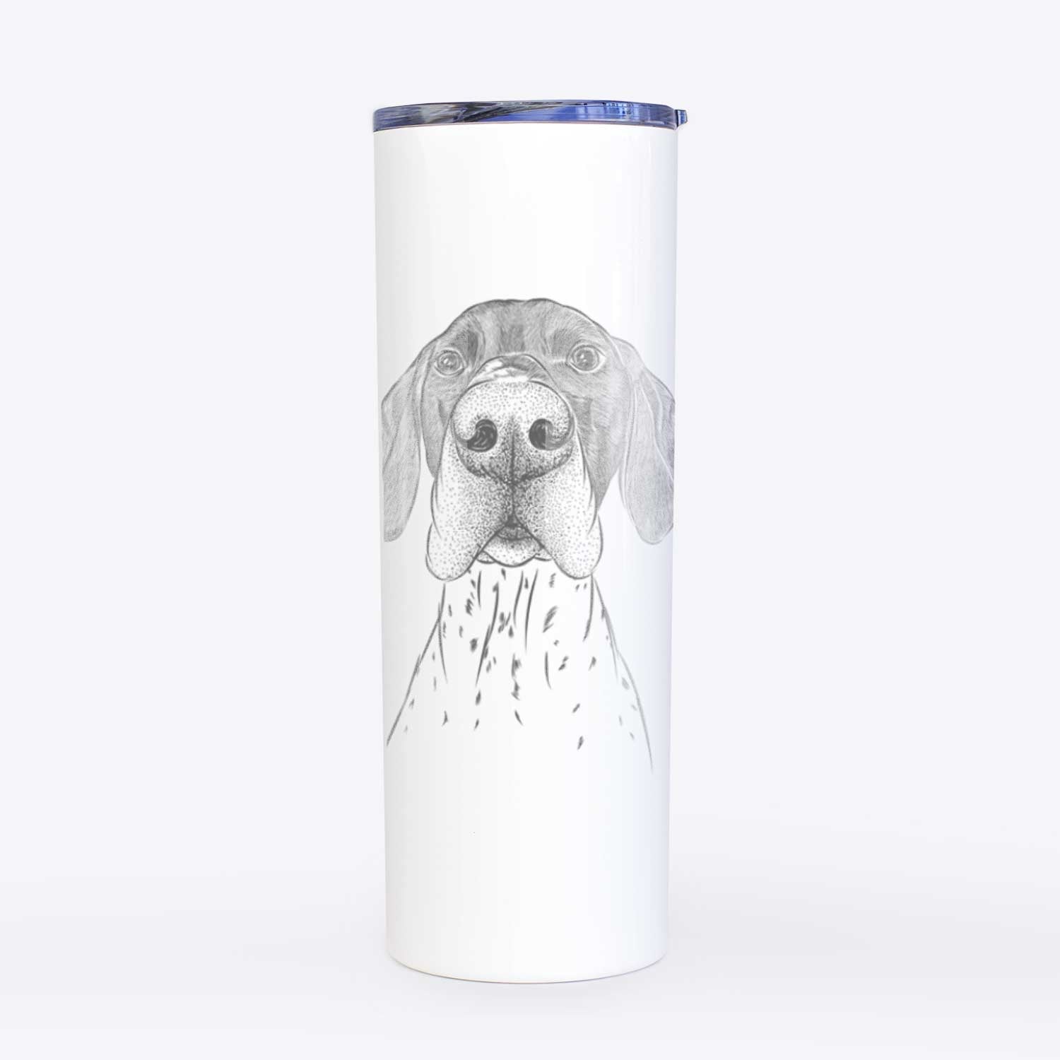 Booze the German Shorthaired Pointer - 20oz Skinny Tumbler