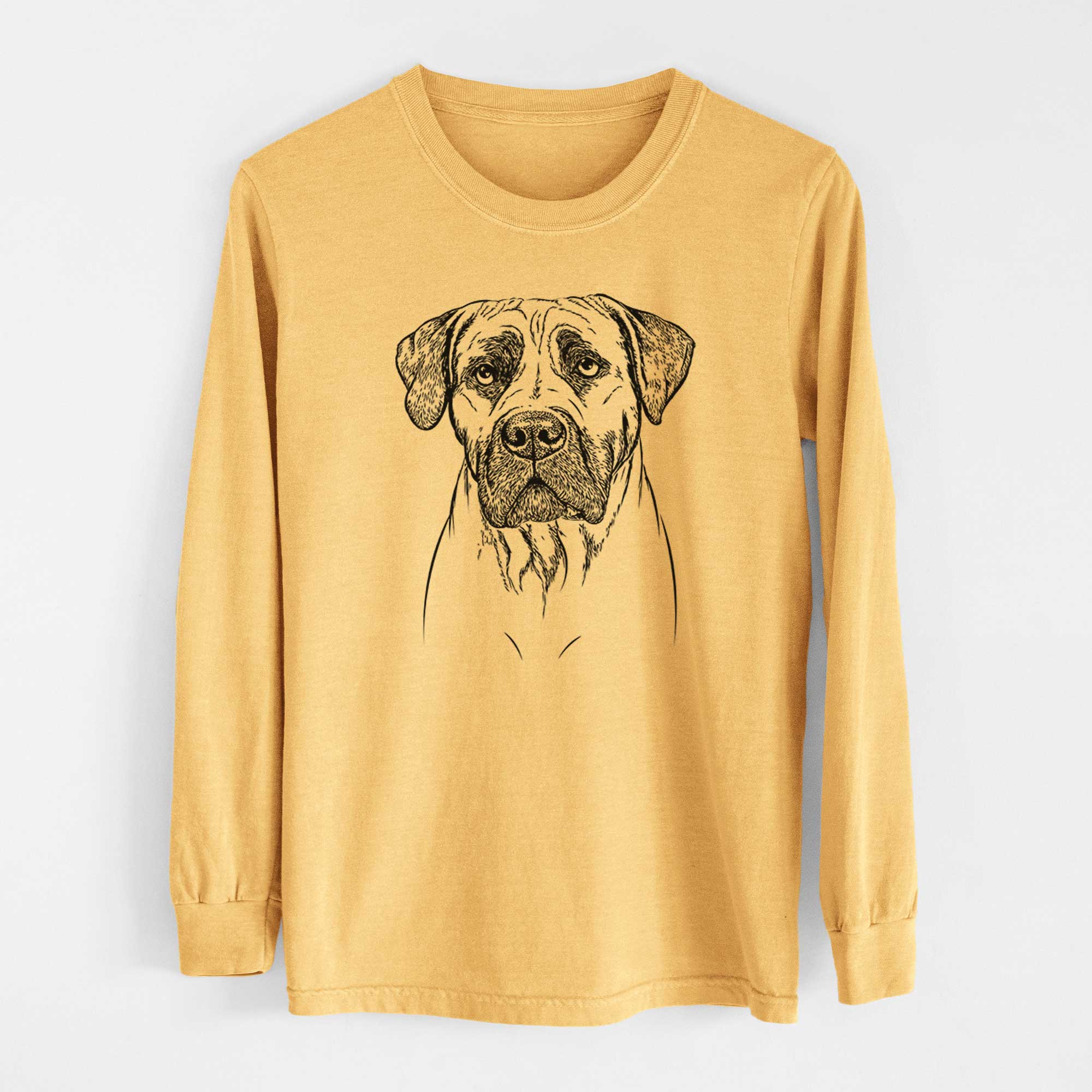 Bare Boris the Boerboel - Heavyweight 100% Cotton Long Sleeve