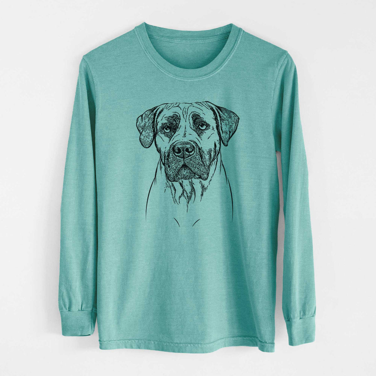 Bare Boris the Boerboel - Heavyweight 100% Cotton Long Sleeve