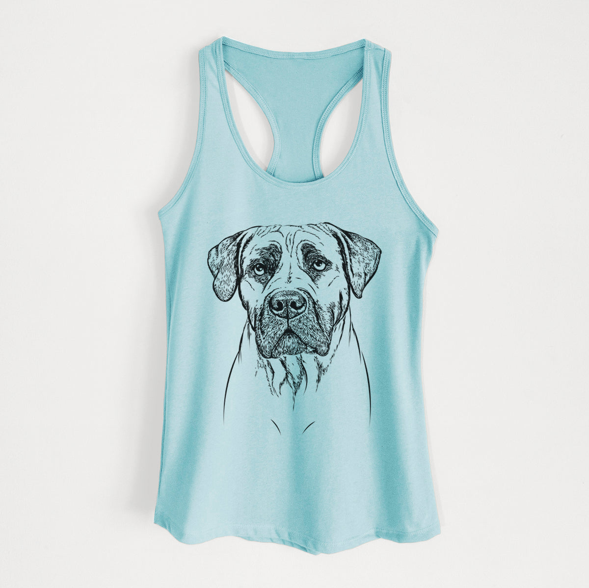 Boris the Boerboel - Women's Racerback Tanktop