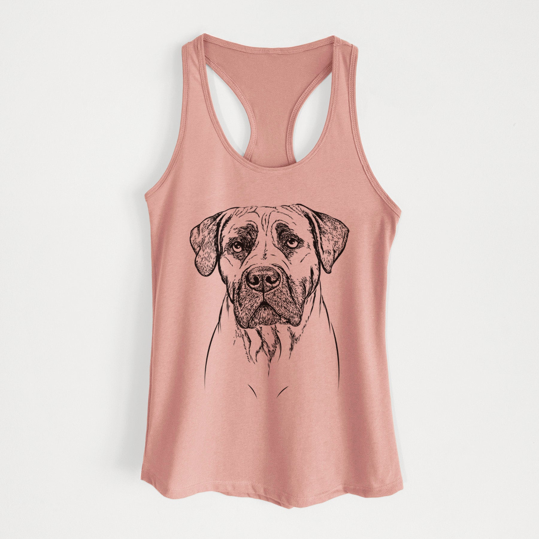 Boris the Boerboel - Women's Racerback Tanktop