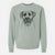 Bare Boris the Boerboel - Unisex Pigment Dyed Crew Sweatshirt