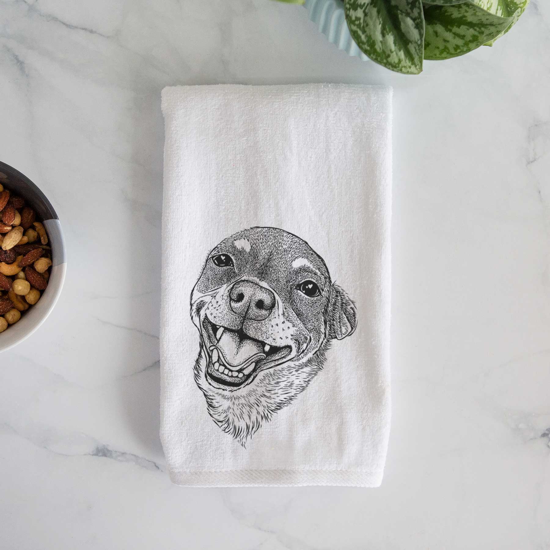 Boss the Chihuahua Decorative Hand Towel