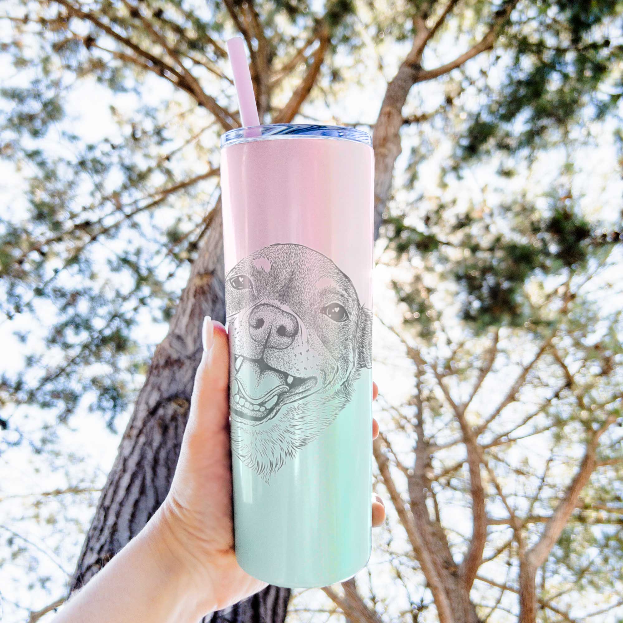 Boss the Chihuahua - 20oz Skinny Tumbler