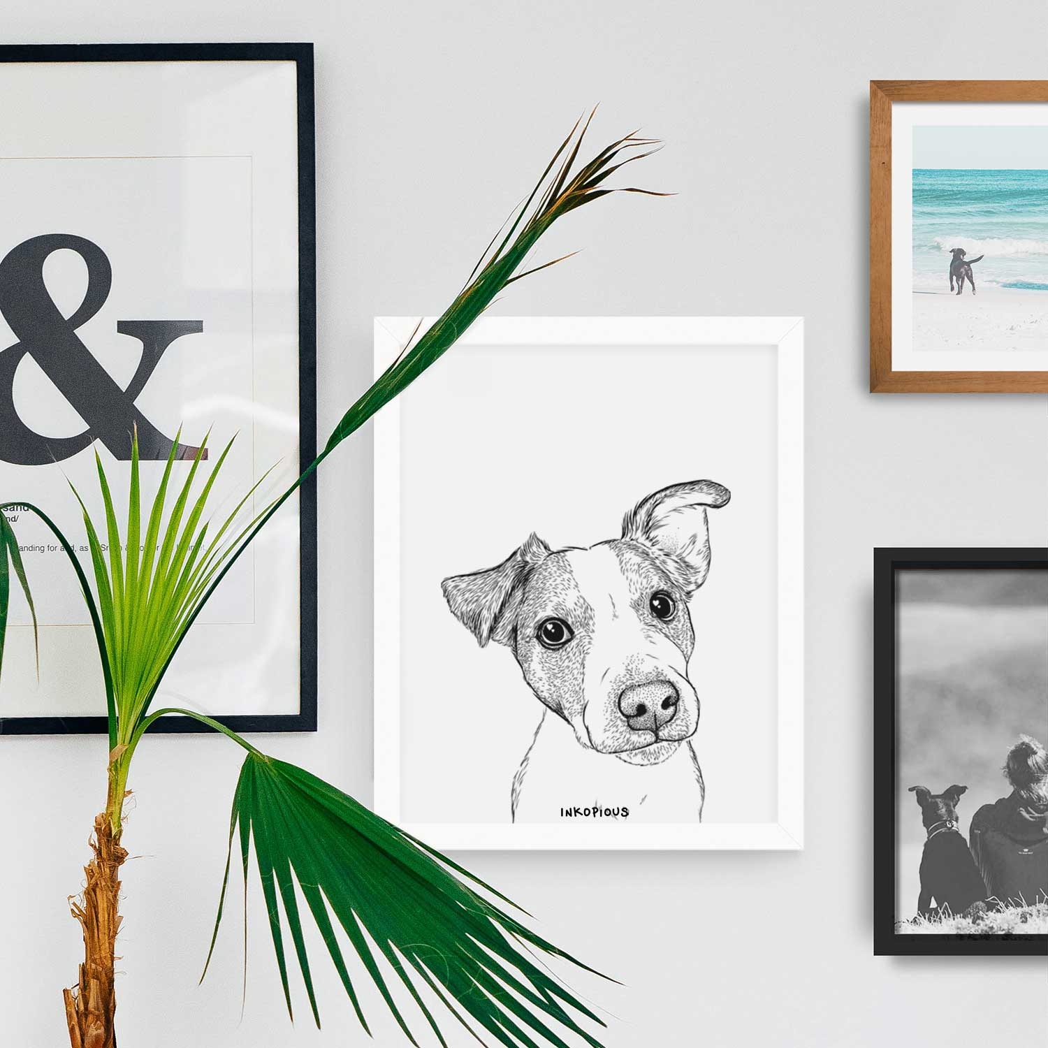 Bosse the Jack Russell Terrier Art Print