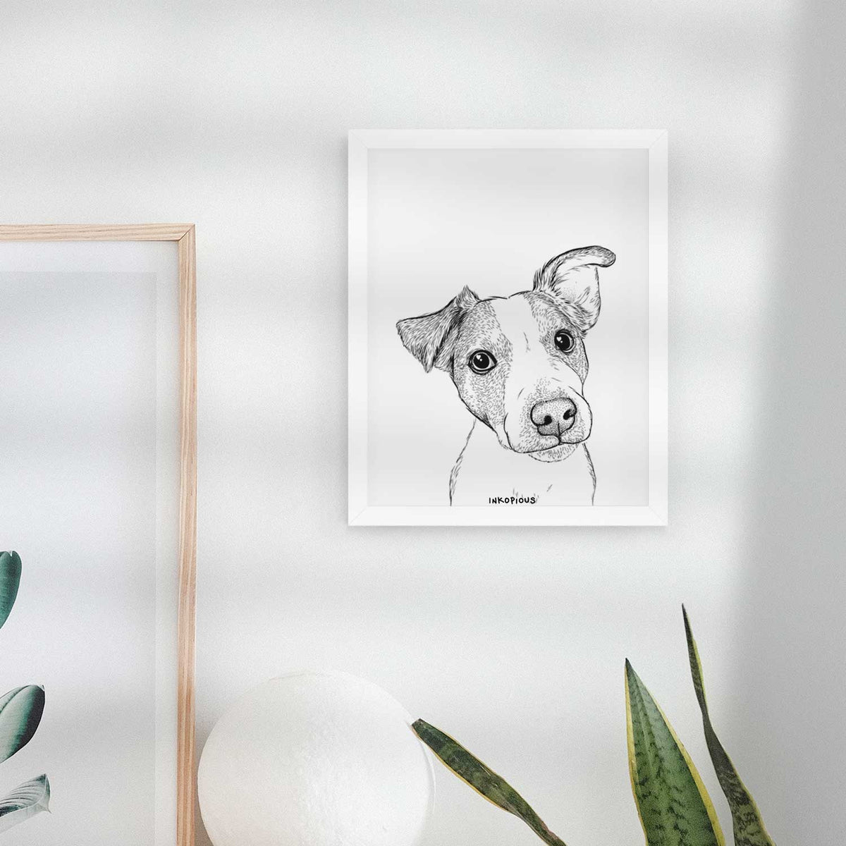 Bosse the Jack Russell Terrier Art Print