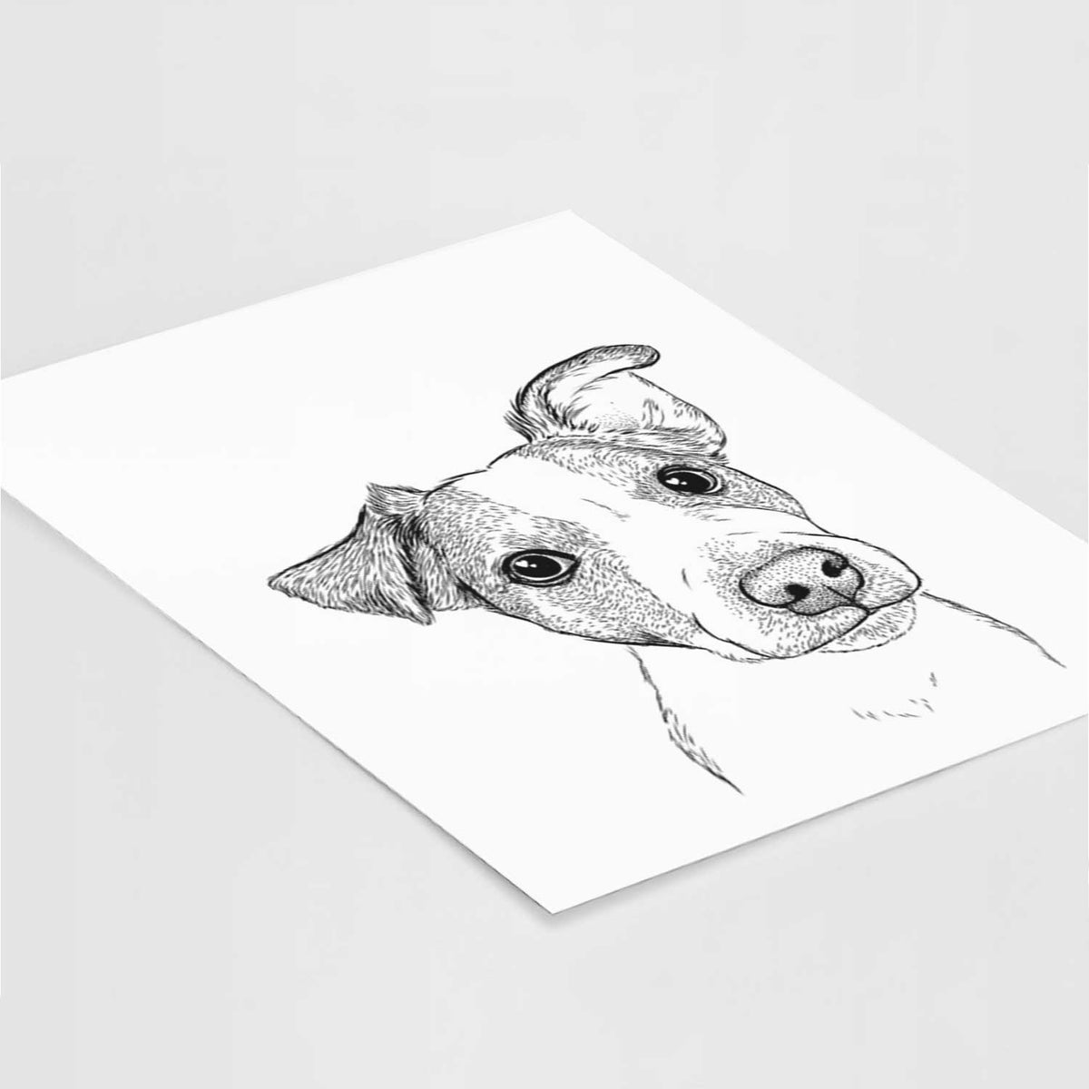 Bosse the Jack Russell Terrier Art Print