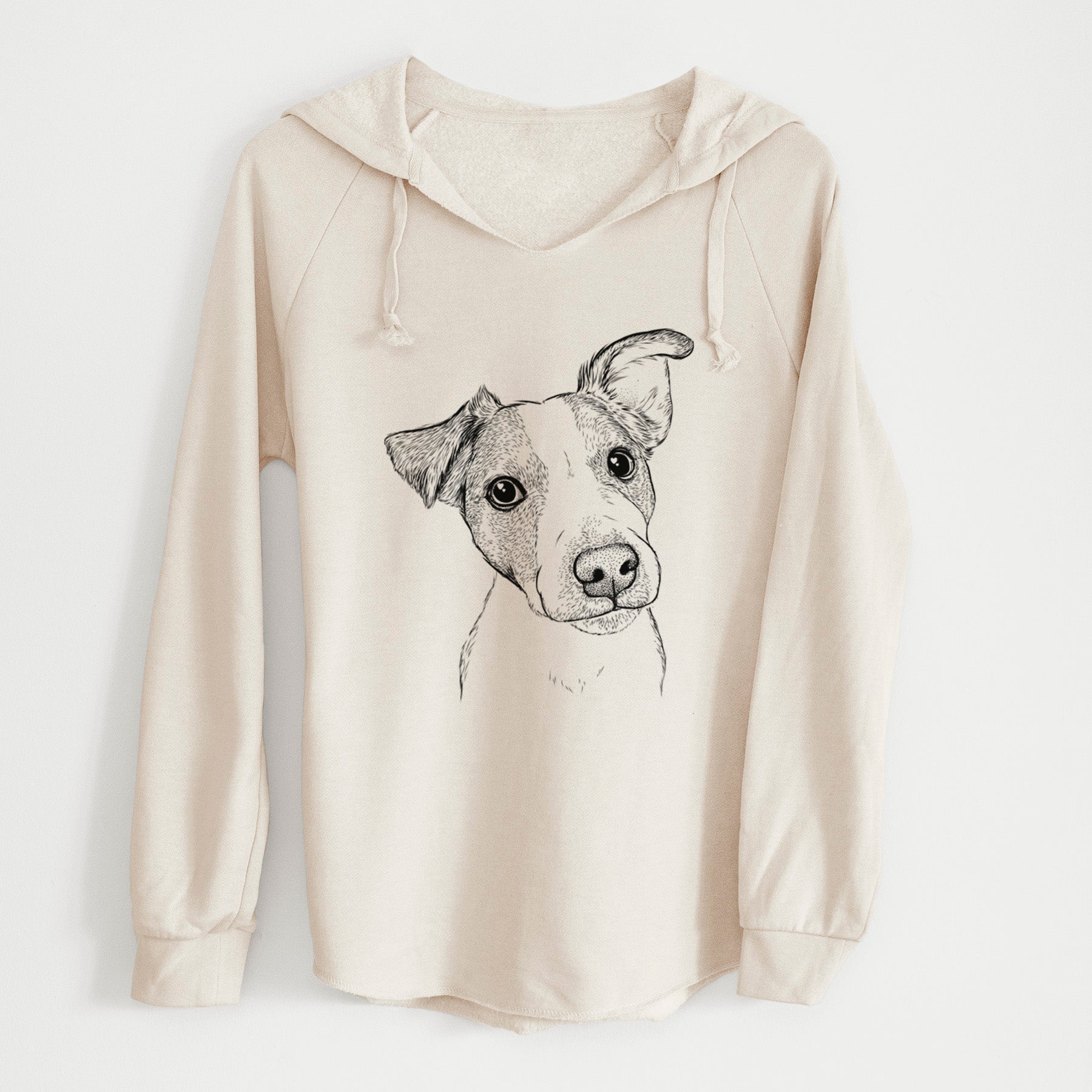 Bare Bosse the Jack Russell Terrier - Cali Wave Hooded Sweatshirt