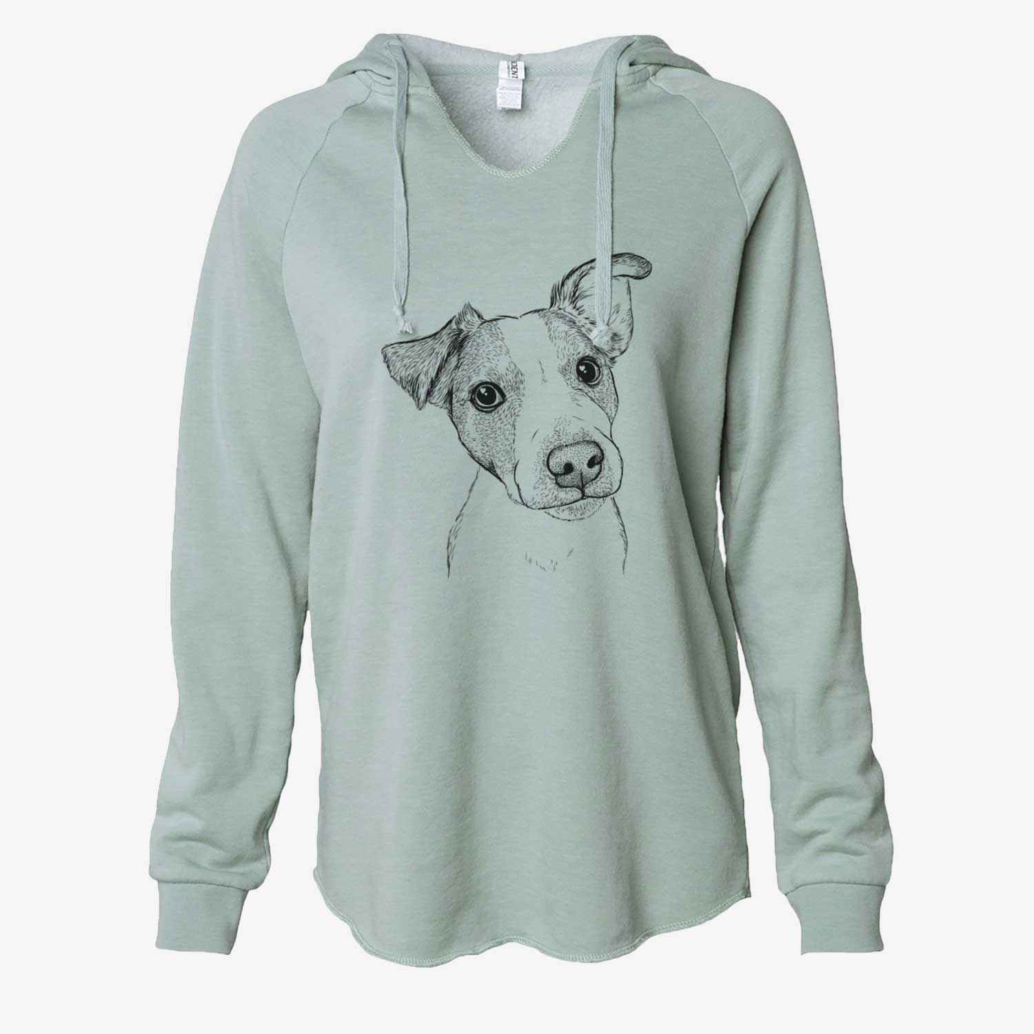 Bosse the Jack Russell Terrier - Cali Wave Hooded Sweatshirt