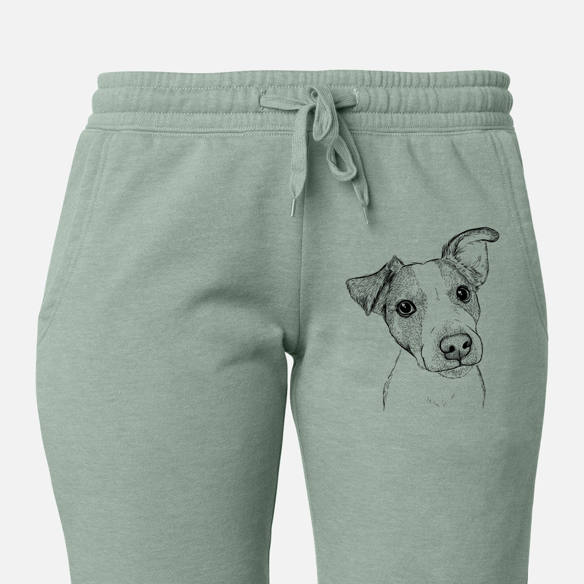 Bosse the Jack Russell Terrier - Women&#39;s Cali Wave Joggers