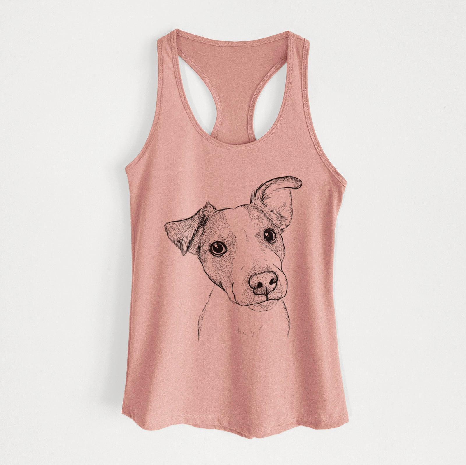 Bosse the Jack Russell Terrier - Women's Racerback Tanktop