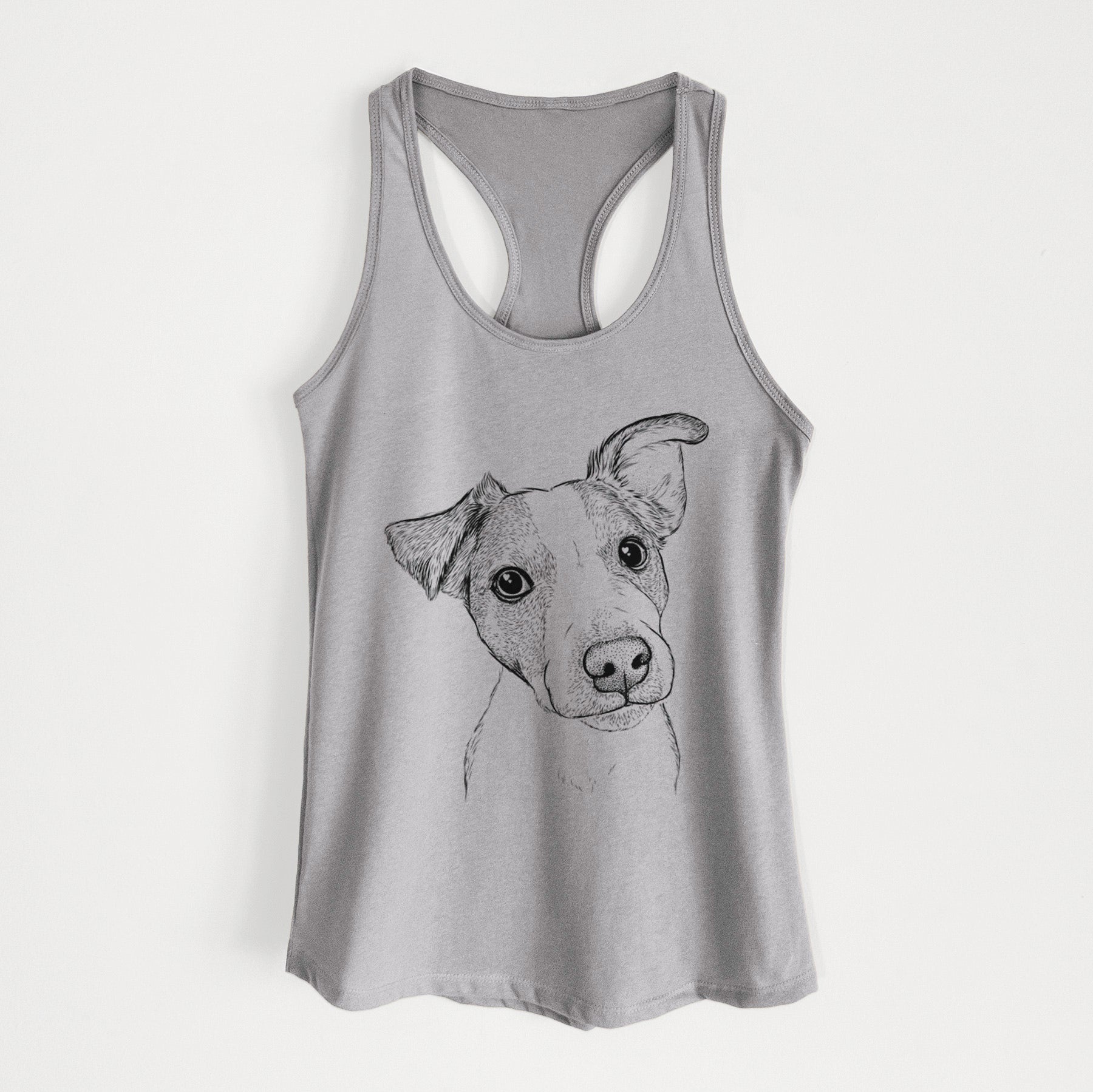 Bosse the Jack Russell Terrier - Women's Racerback Tanktop