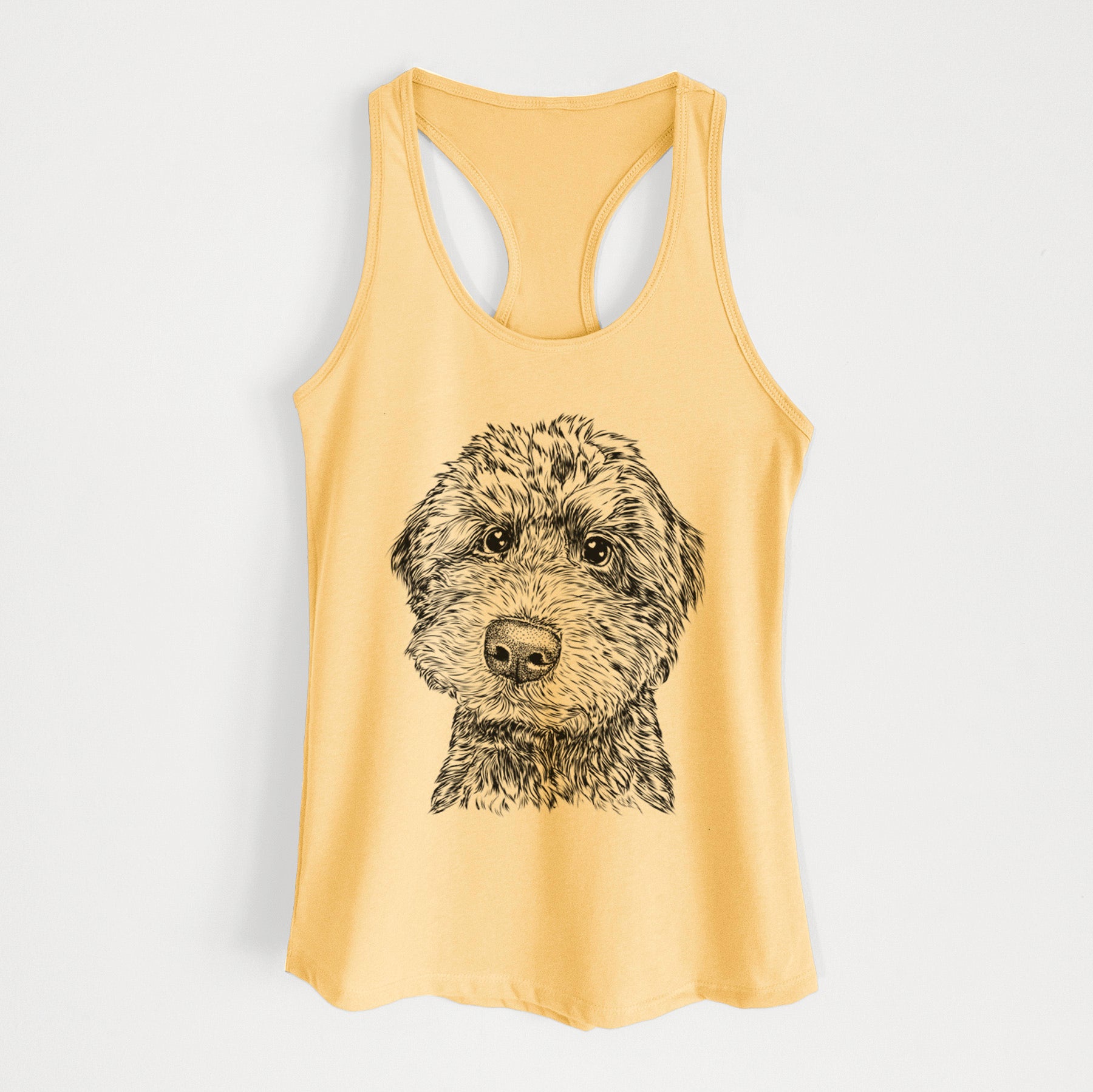 Bowser the Whoodle - Women's Racerback Tanktop