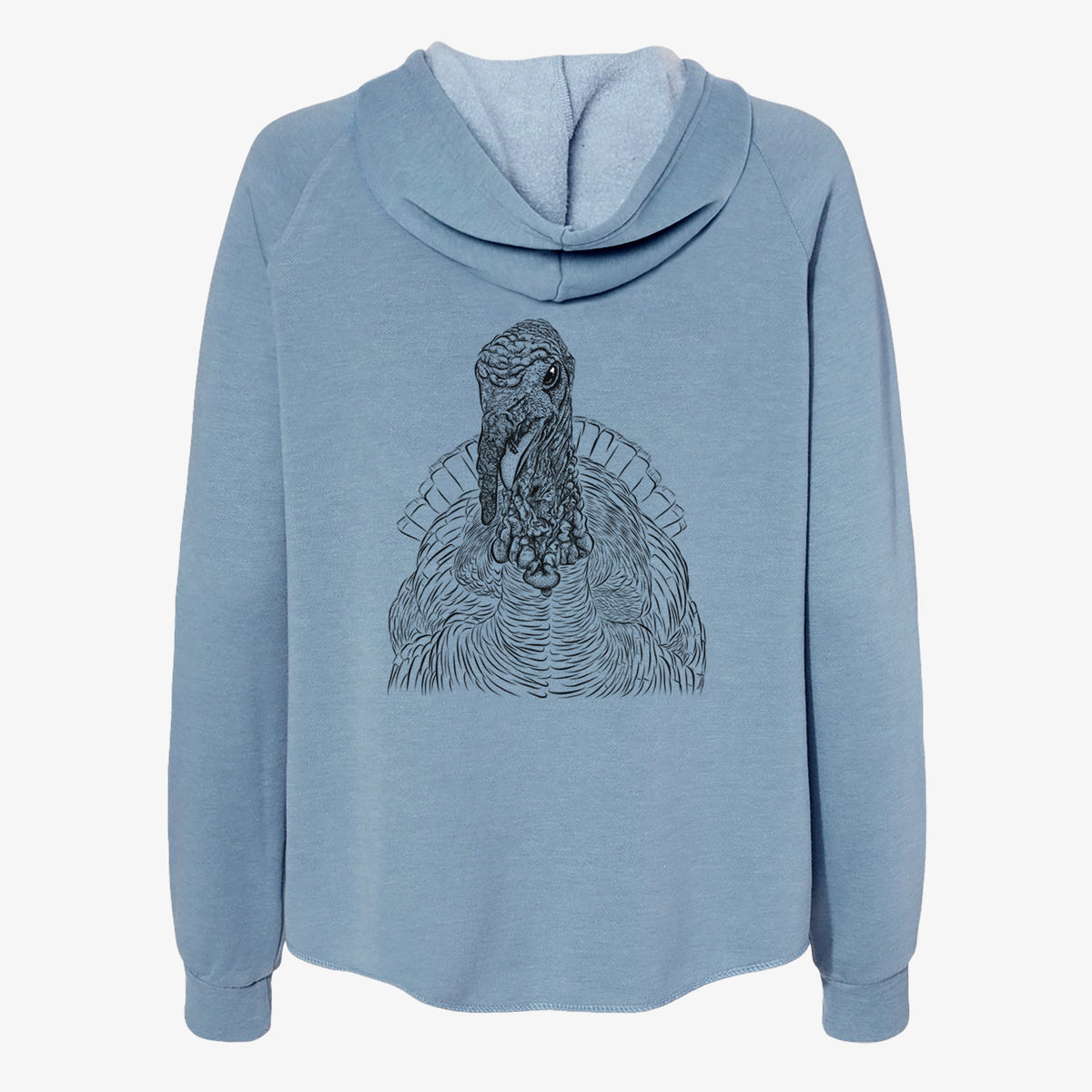 Brady the Turkey - Women's Cali Wave Zip-Up Sweatshirt