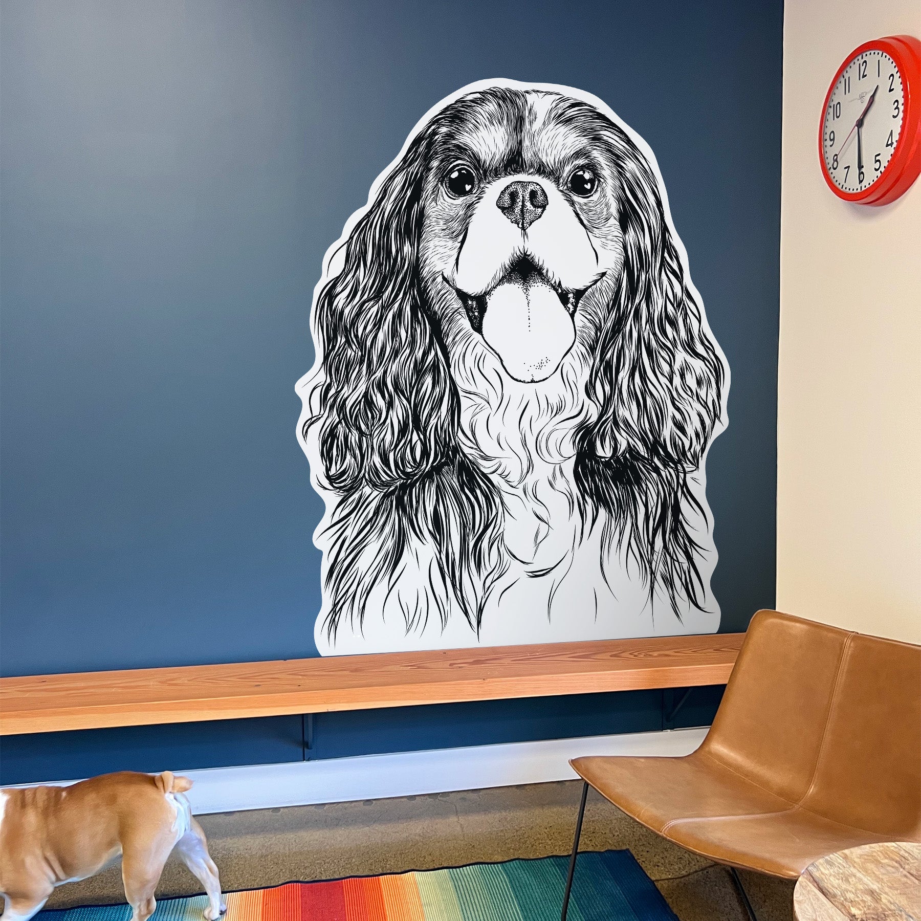 Brandy the Cavalier King Charles Spaniel - Wall Decal
