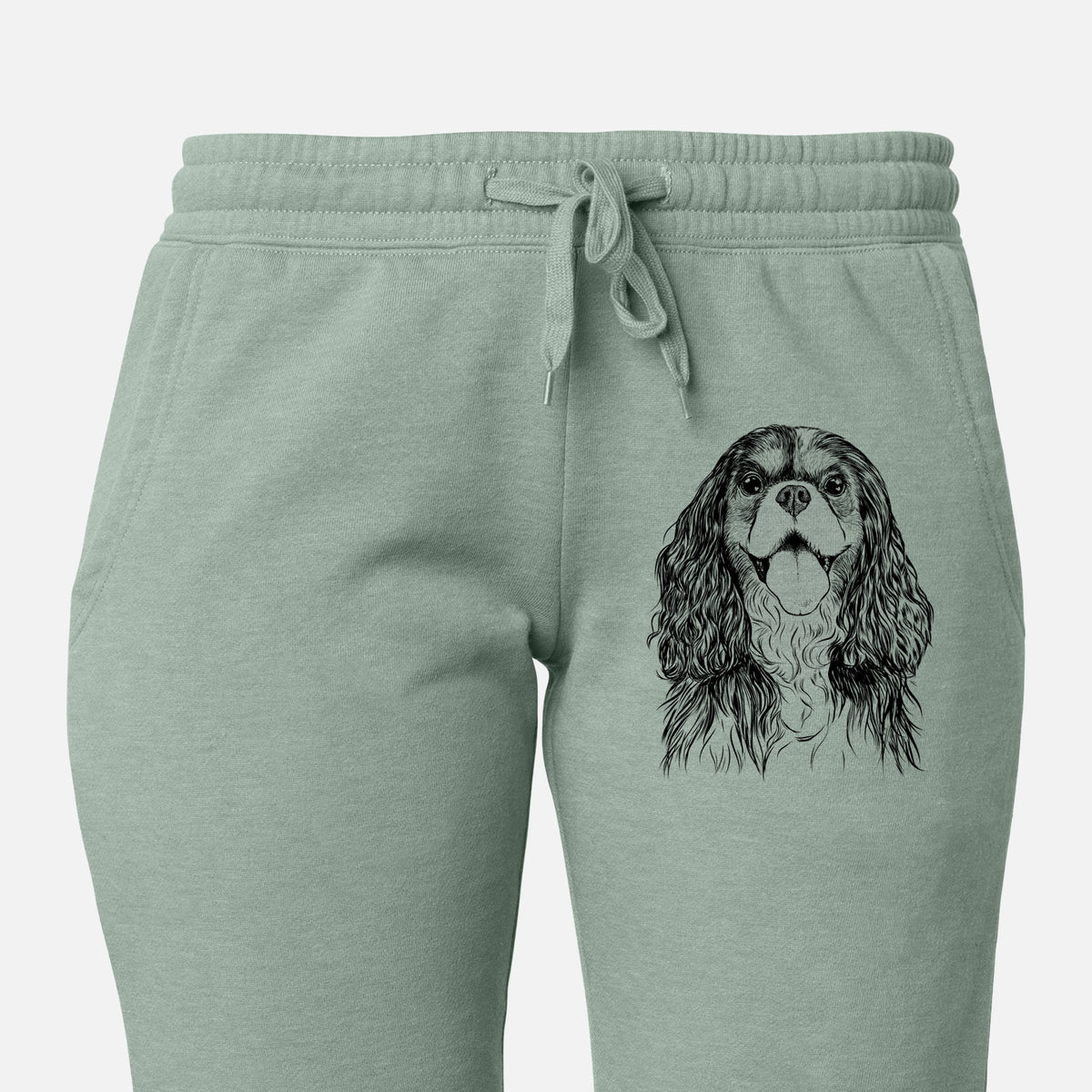 Brandy the Cavalier King Charles Spaniel - Women&#39;s Cali Wave Joggers