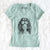 Bare Brandy the Cavalier King Charles Spaniel - Women's V-neck Shirt