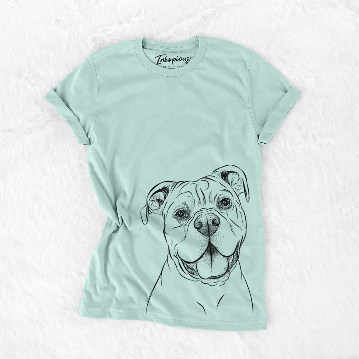 Bare Bravo the Bulldog Mix - Unisex Crewneck