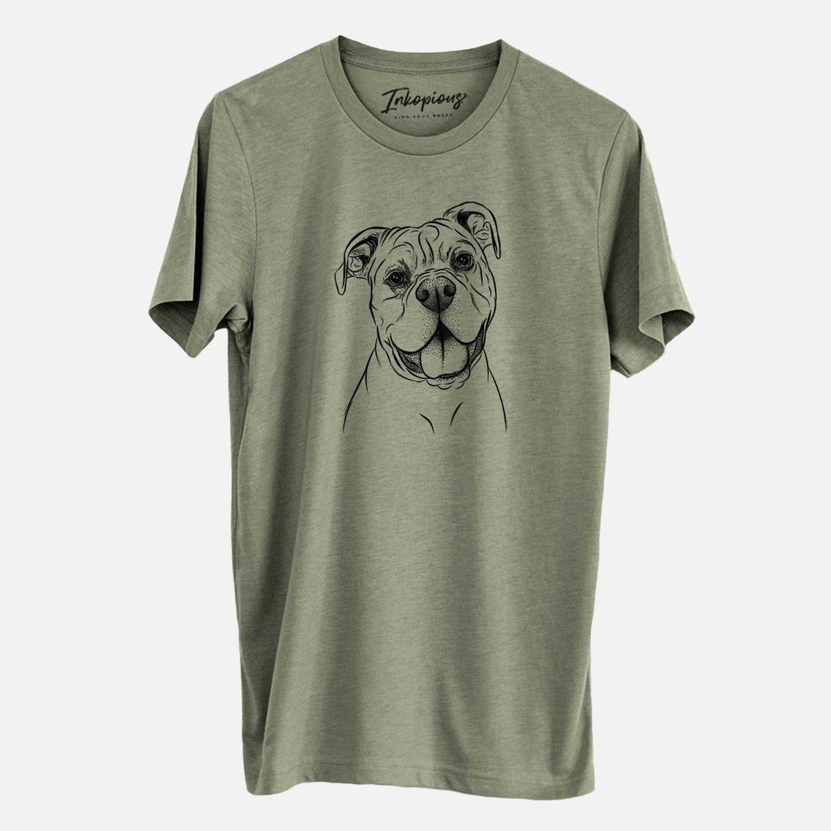 Bare Bravo the Bulldog Mix - Unisex Crewneck