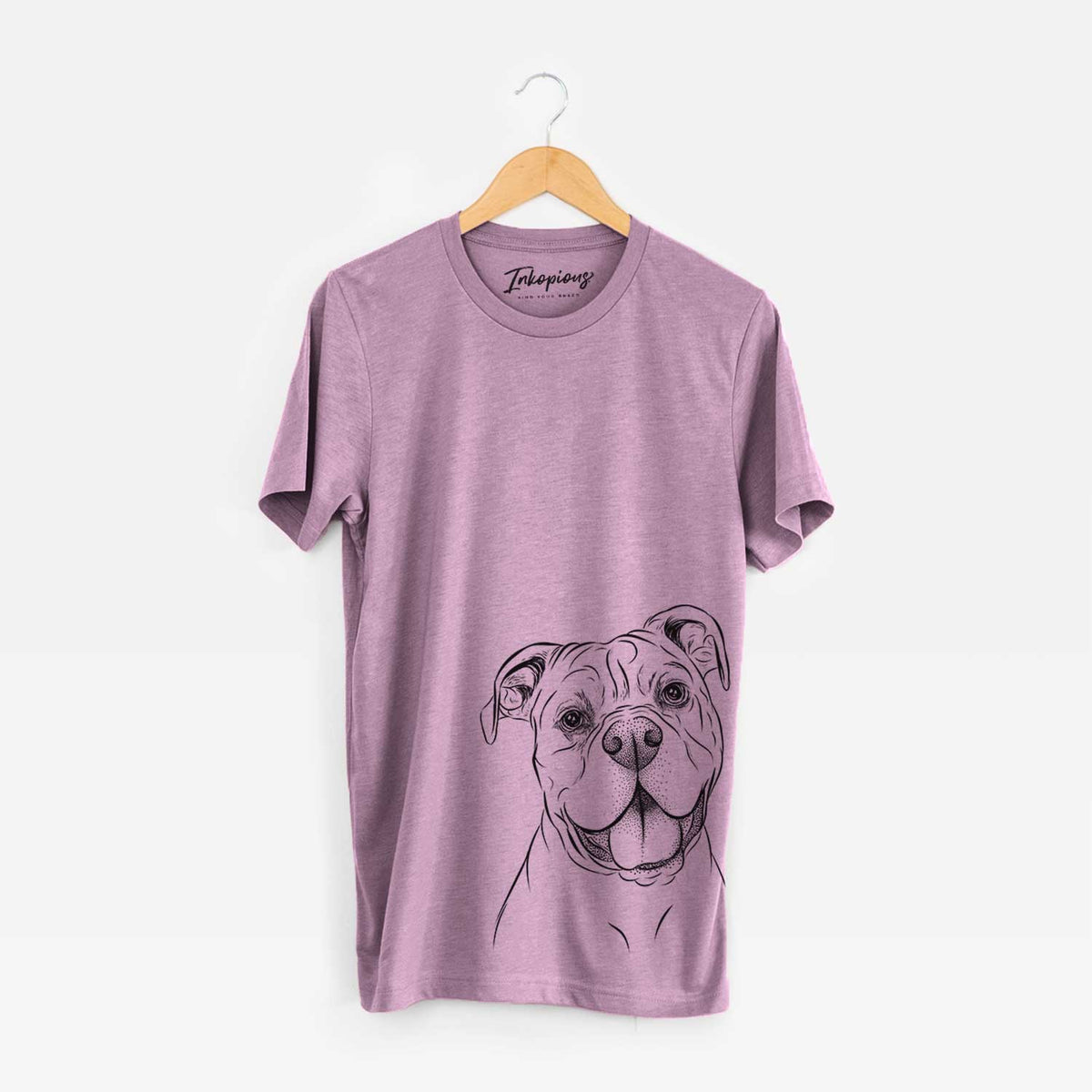 Bravo the Bulldog Mix - Bella Canvas Unisex Crewneck