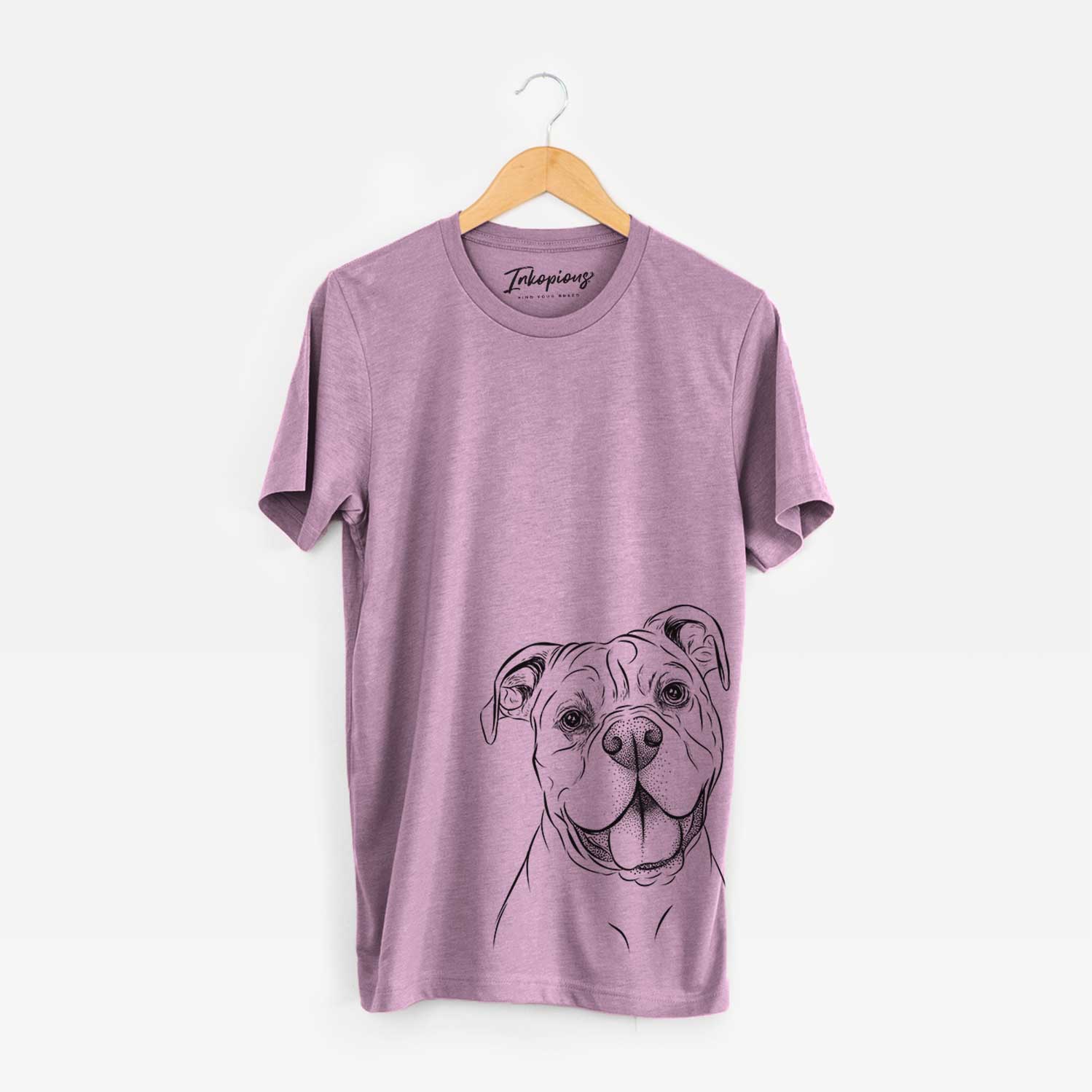 Bravo the Bulldog Mix - Bella Canvas Unisex Crewneck