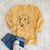 Bare Braxton the Yellow Lab - Heavyweight 100% Cotton Long Sleeve