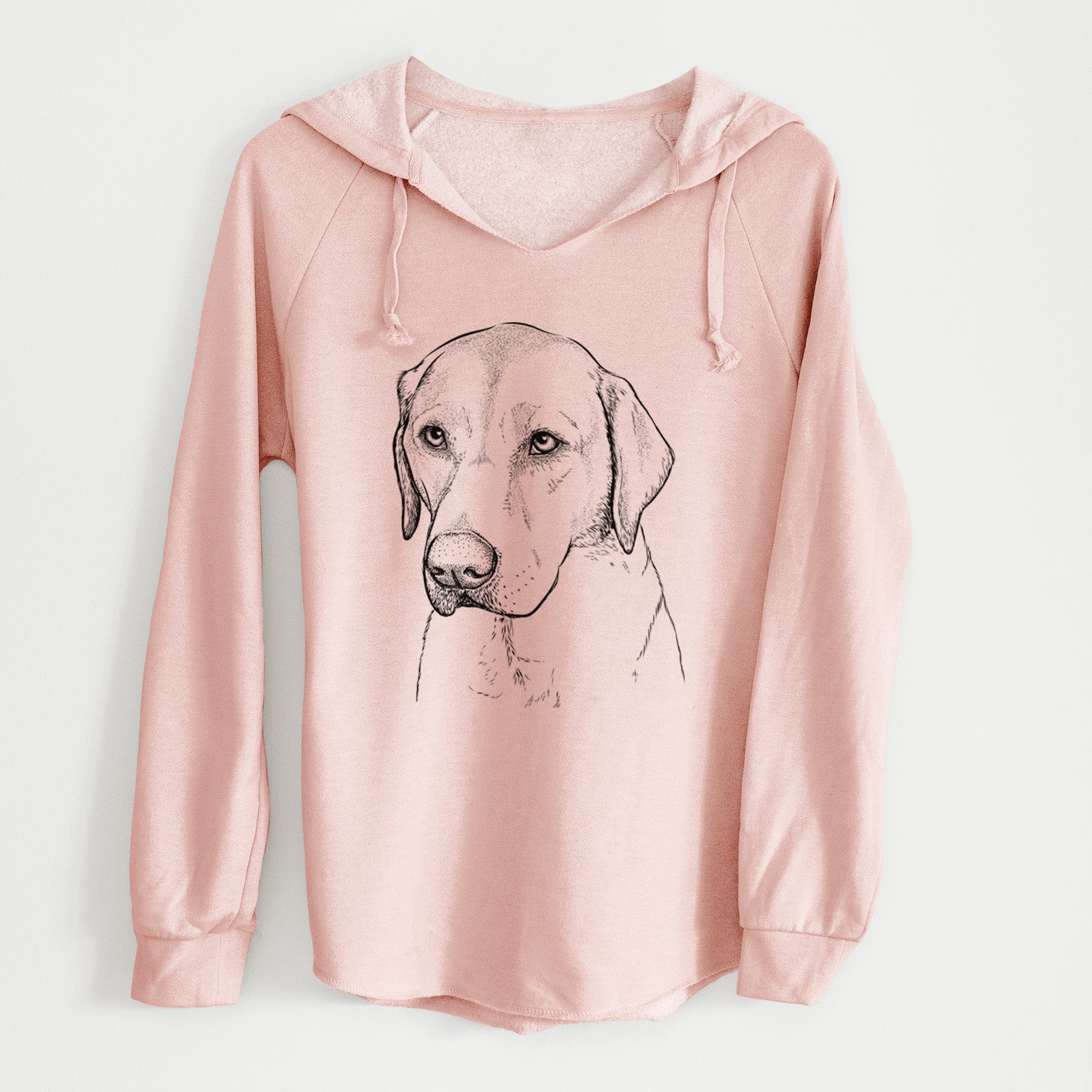 Bare Braxton the Yellow Lab - Cali Wave Hooded Sweatshirt