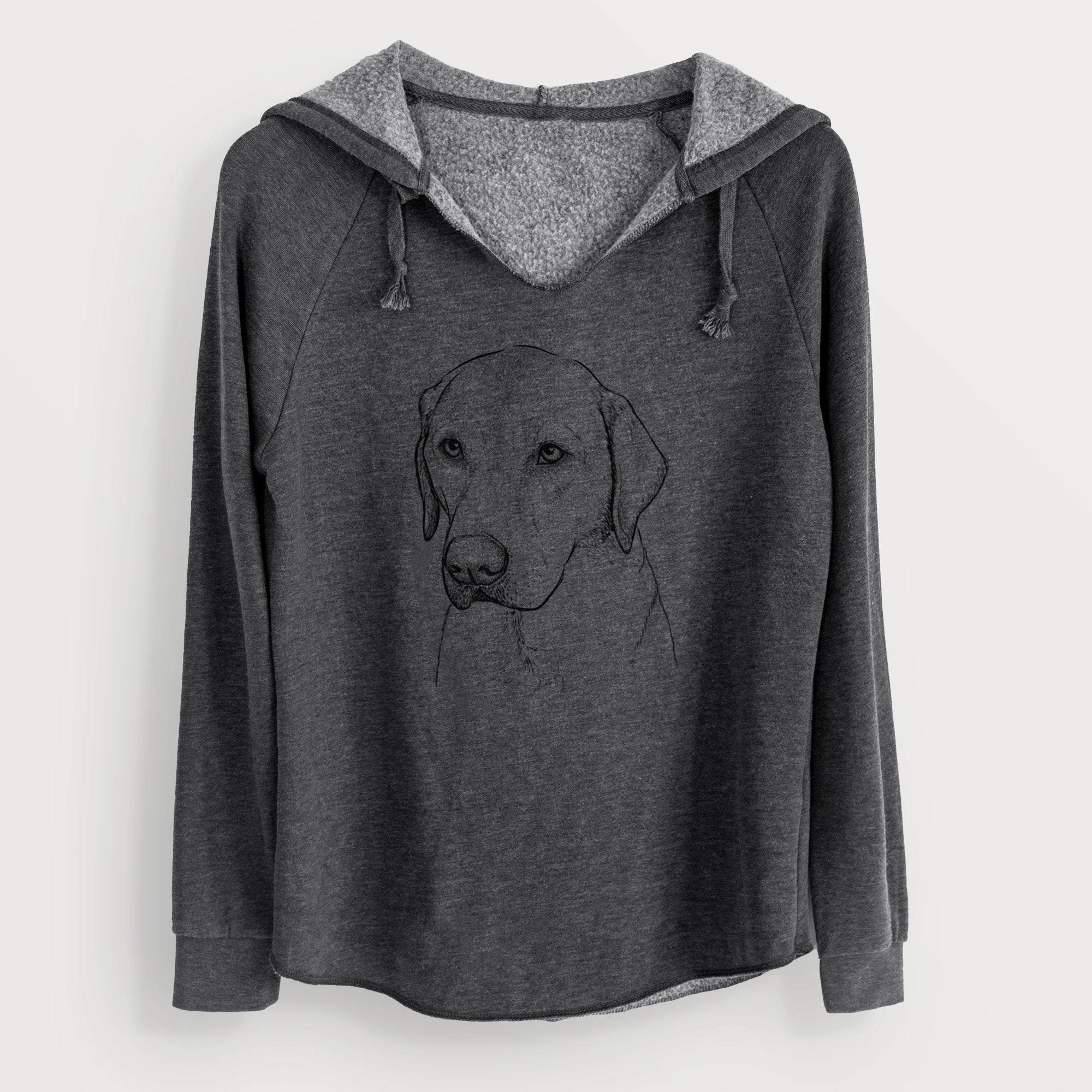 Bare Braxton the Yellow Lab - Cali Wave Hooded Sweatshirt